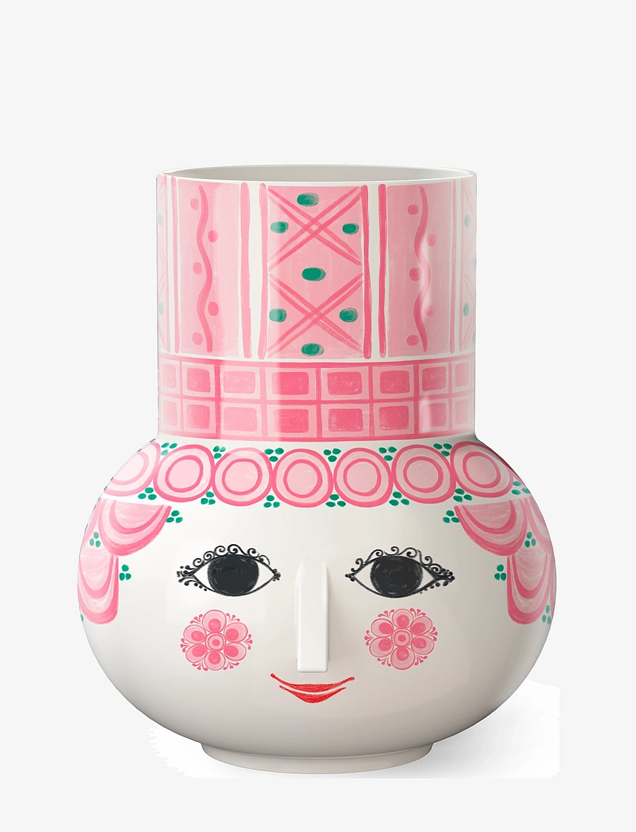 Bjørn Wiinblad - Olga Vase H15 cm pink - nach preis einkaufen - pink - 0