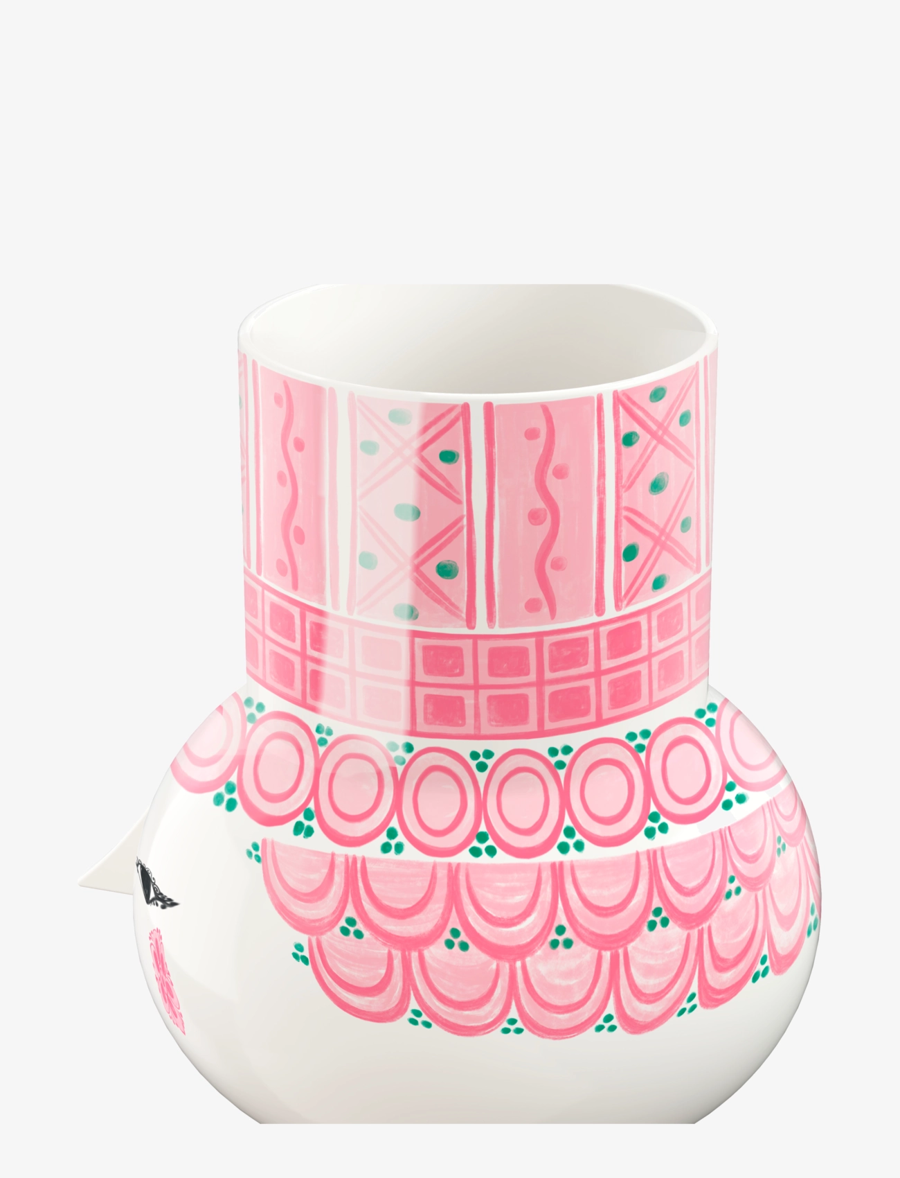 Bjørn Wiinblad - Olga Vase H15 cm pink - nach preis einkaufen - pink - 1