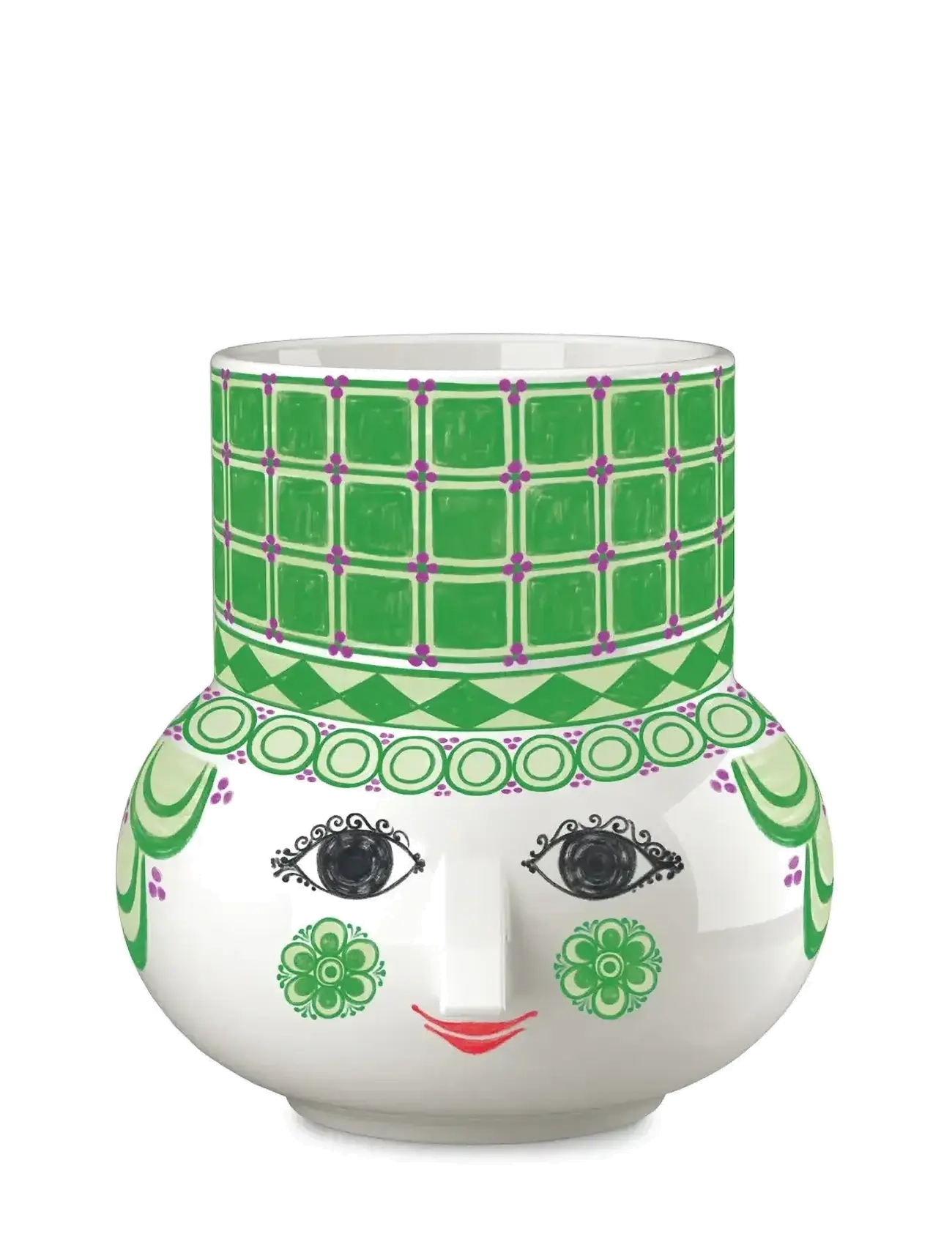 BJØRN WIINBLAD Olga Bloklysestage H12 Grøn Grün - 12 CM - Unisex