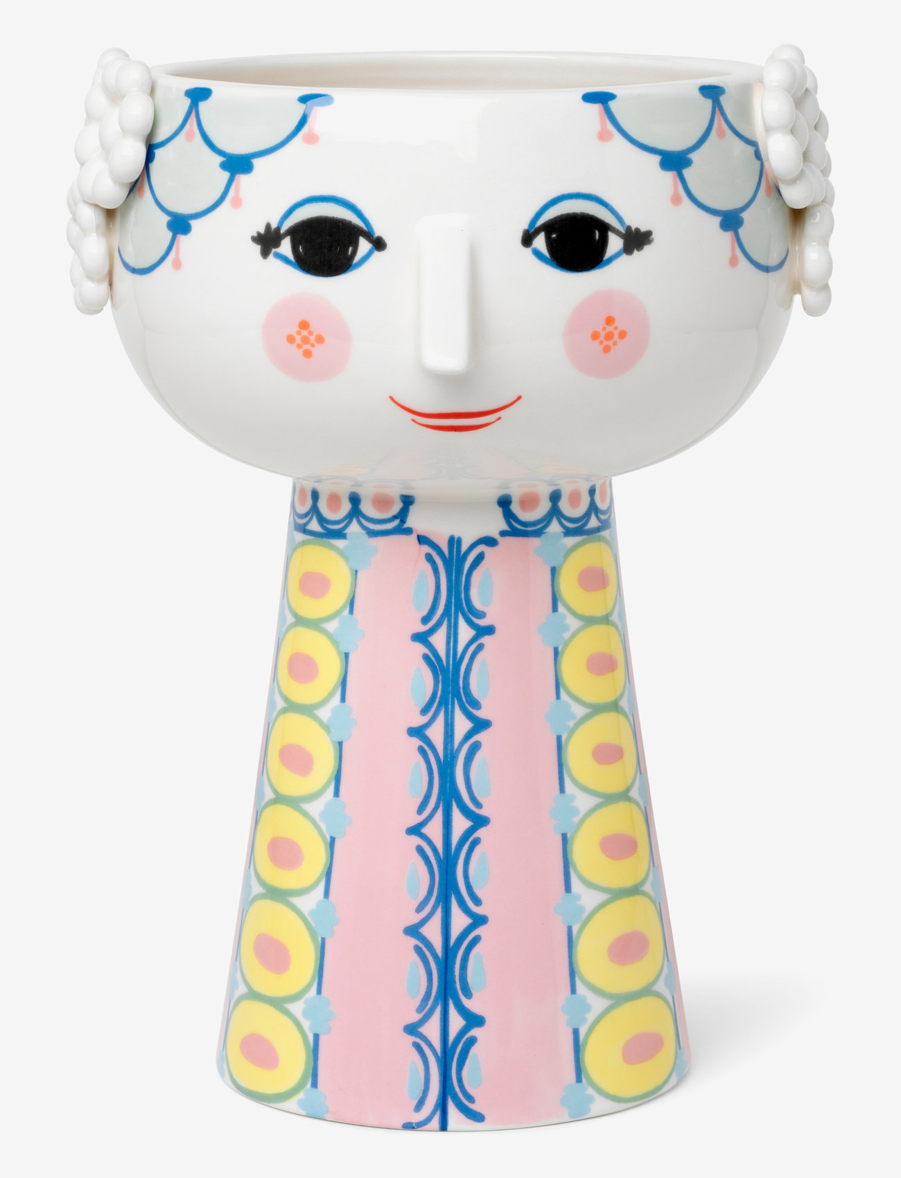 Bjørn Wiinblad - Eva Vase H23.5 cm pink - blumentöpfe - pink - 0