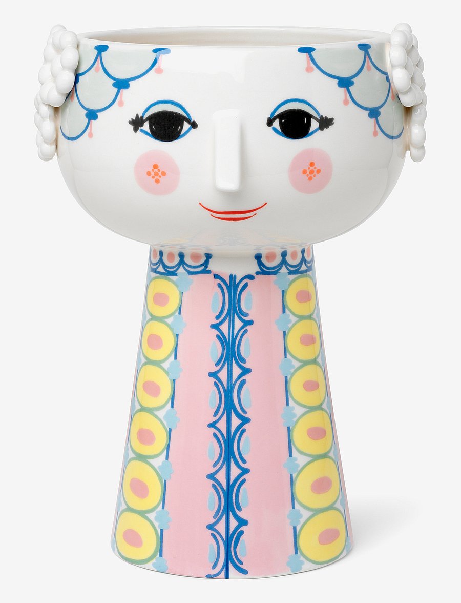 Bjørn Wiinblad - Eva Vase H23.5 cm pink - pink - 0