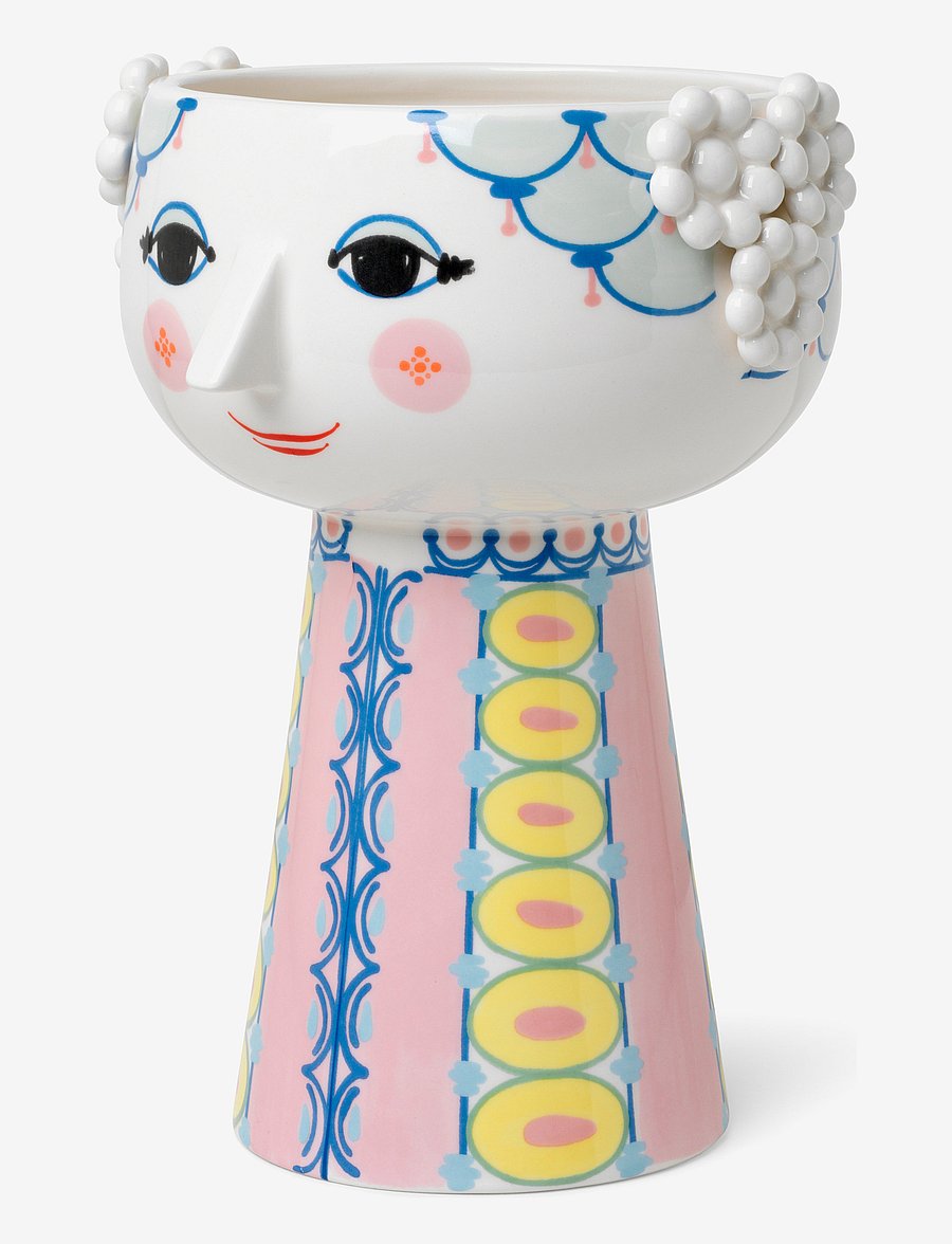 Bjørn Wiinblad - Eva Vase H23.5 cm pink - pink - 1