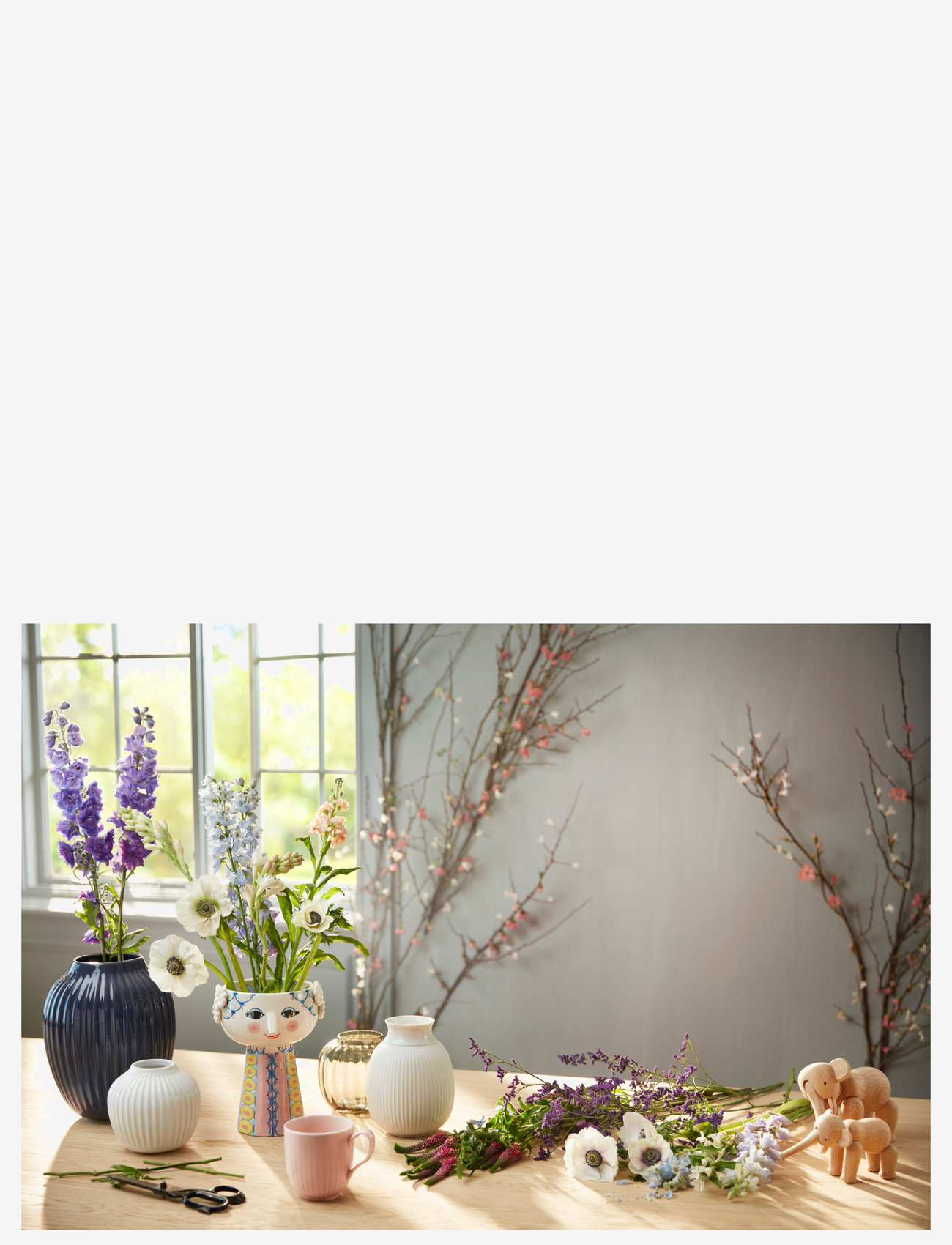 Bjørn Wiinblad - Eva Vase H23.5 cm pink - blumentöpfe - pink - 2