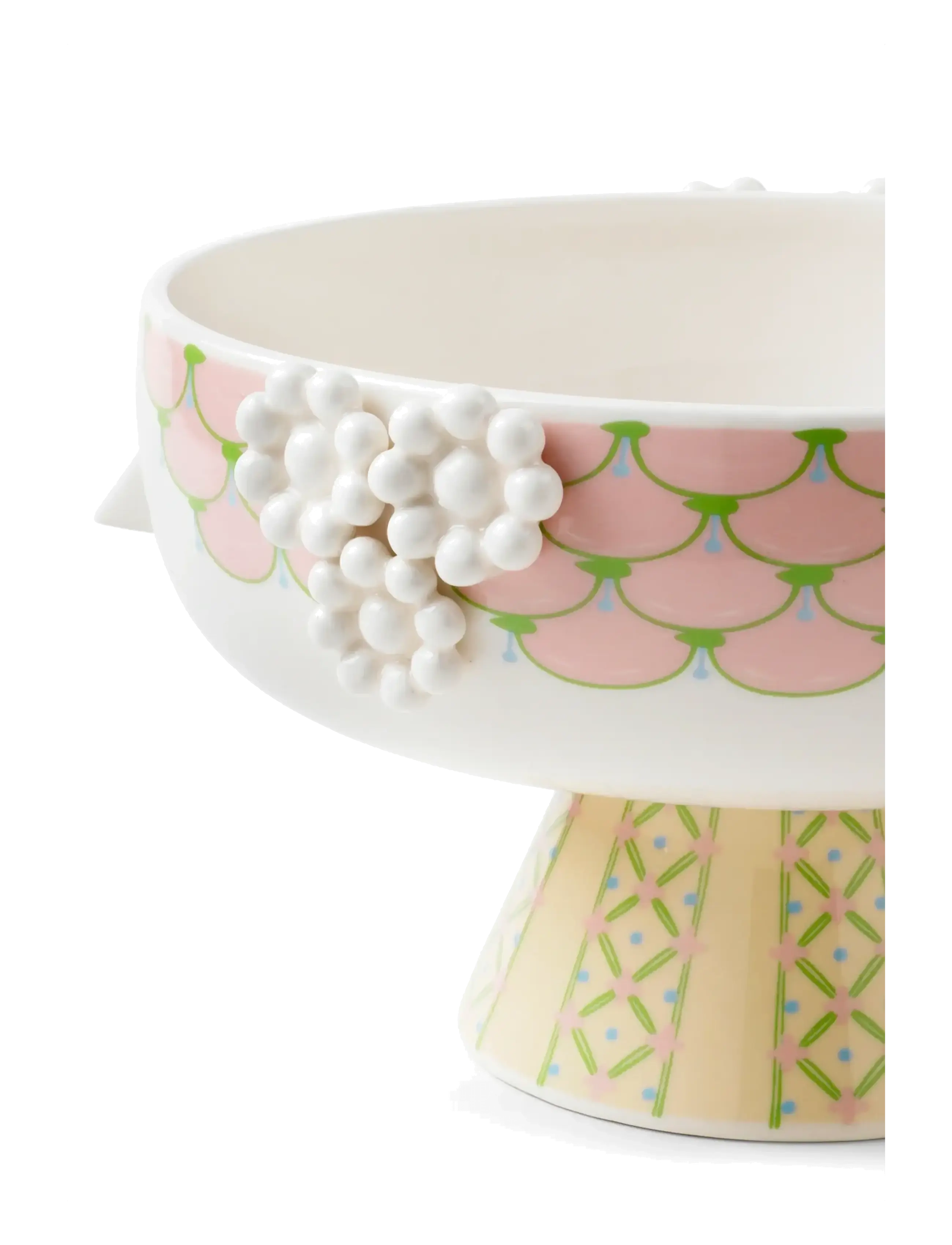 Bjørn Wiinblad - Eva Bowl on stand Ø24 cm soft pink - soft pink - 2