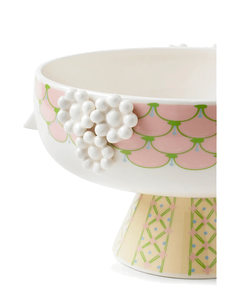 Bjørn Wiinblad - Eva Bowl on stand Ø24 cm soft pink - soft pink - 1
