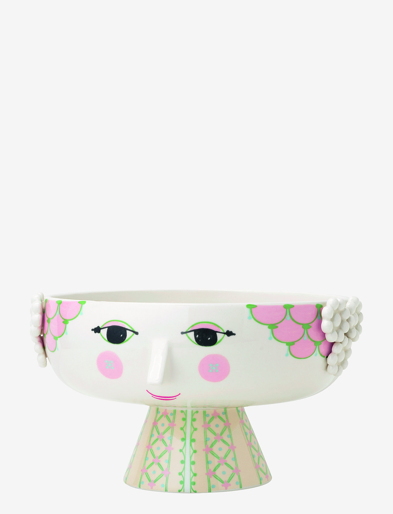 Bjørn Wiinblad - Eva Bowl on stand Ø24 cm soft pink - soft pink - 3