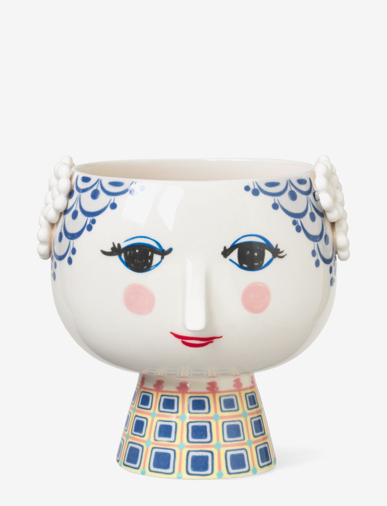 Bjørn Wiinblad - Eva Urtepotteskjuler Ø21 cm - køb efter pris - blue - 0