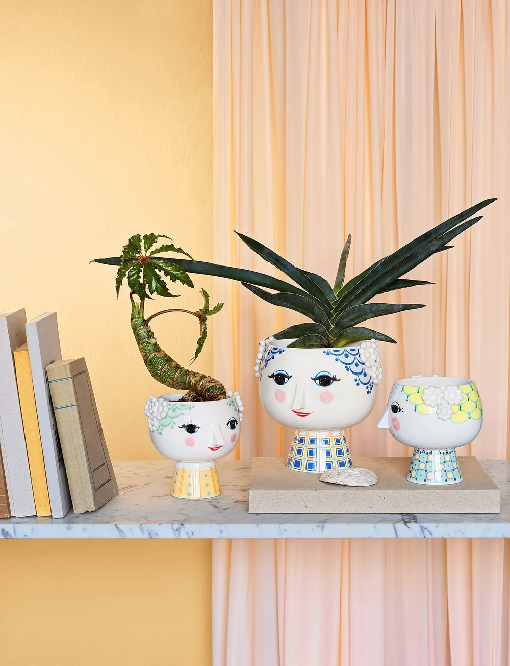 Bjørn Wiinblad - Eva Blomkruka Ø21 cm - köp efter pris - blue - 2