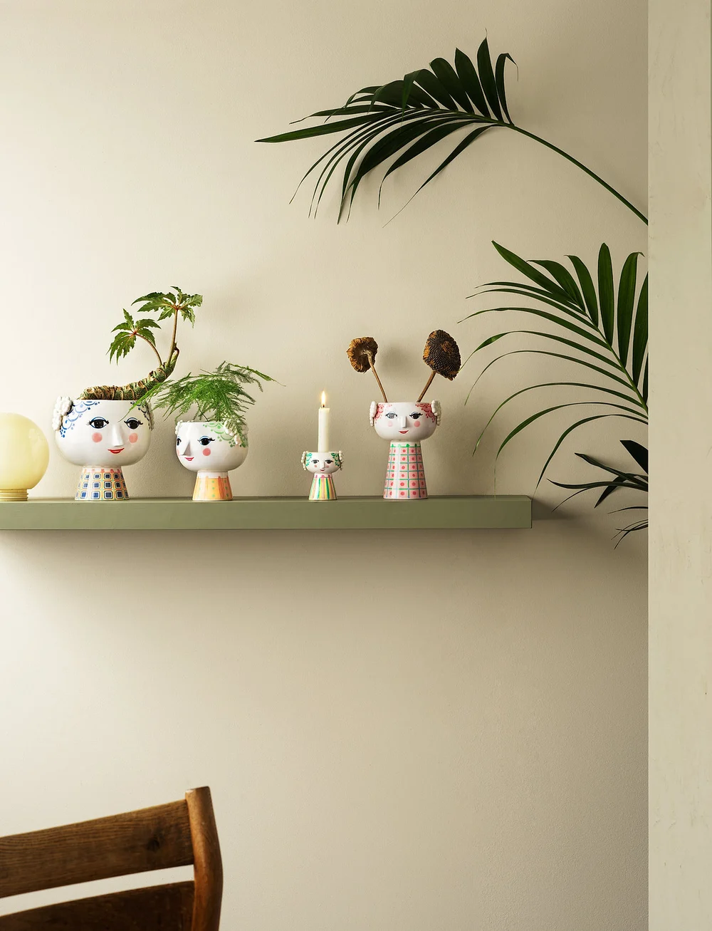 Bjørn Wiinblad - Eva Blomkruka Ø21 cm - köp efter pris - blue - 3