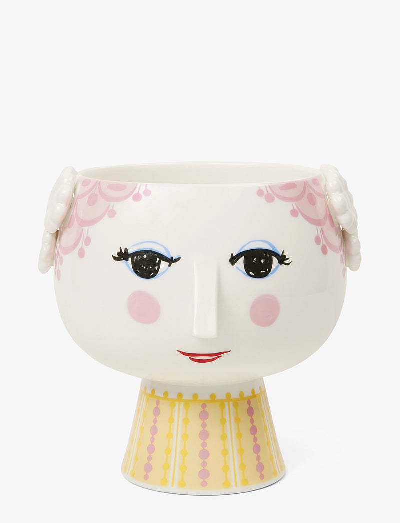 Bjørn Wiinblad - Eva Flowerpot on base Ø15.5 cm pink - geschenke unter chf 100 - pink - 0