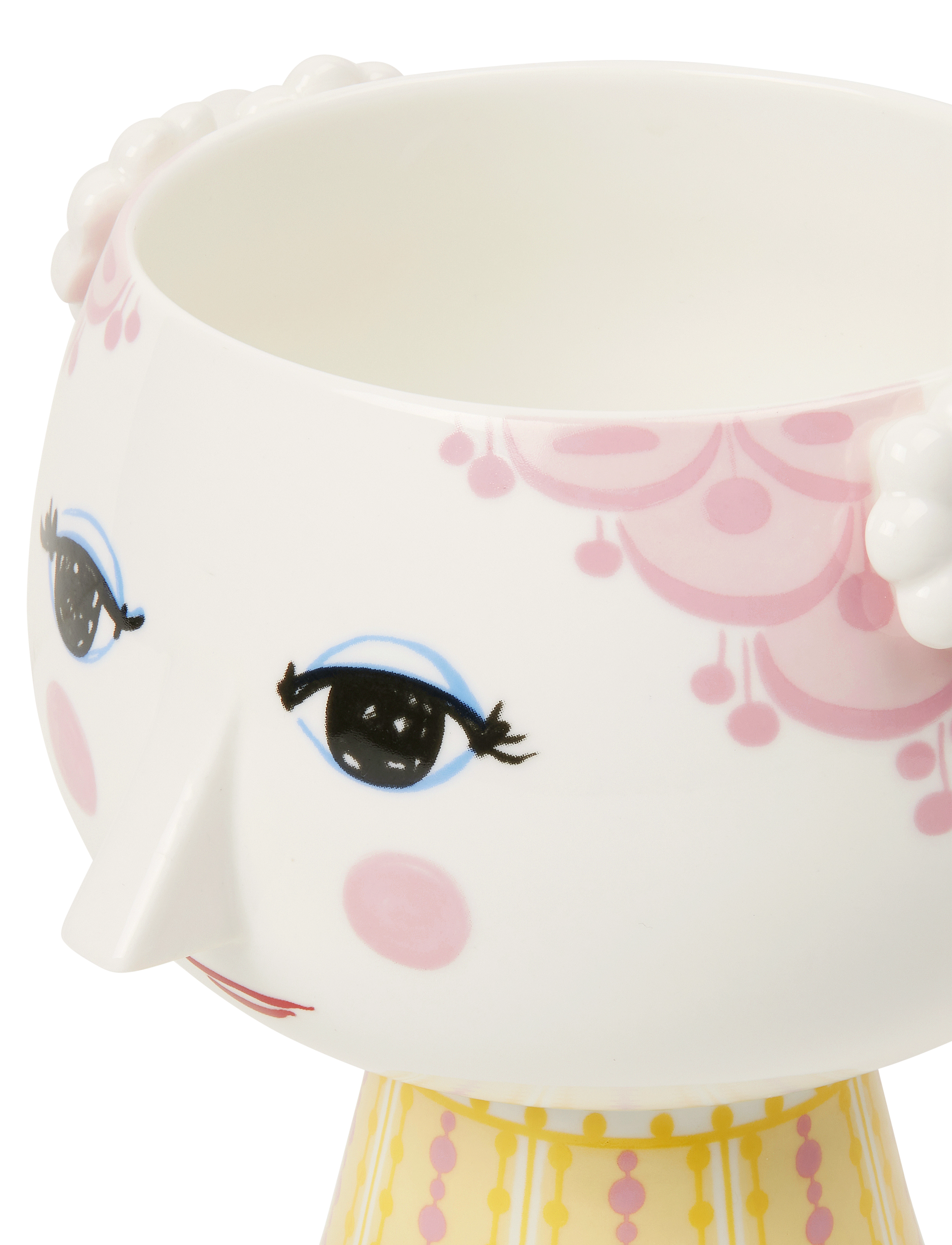 Bjørn Wiinblad - Eva Flowerpot on base Ø15.5 cm pink - blumentöpfe - pink - 5