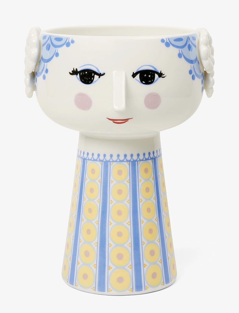 Bjørn Wiinblad - Eva Vase H18.5 blue - sorteren op prijs - blue - 1