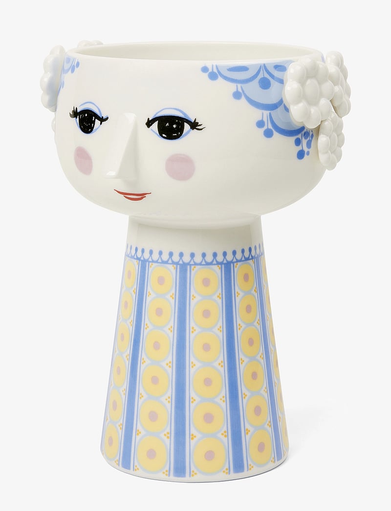Bjørn Wiinblad - Eva Vase H18.5 blue - sorteren op prijs - blue - 2