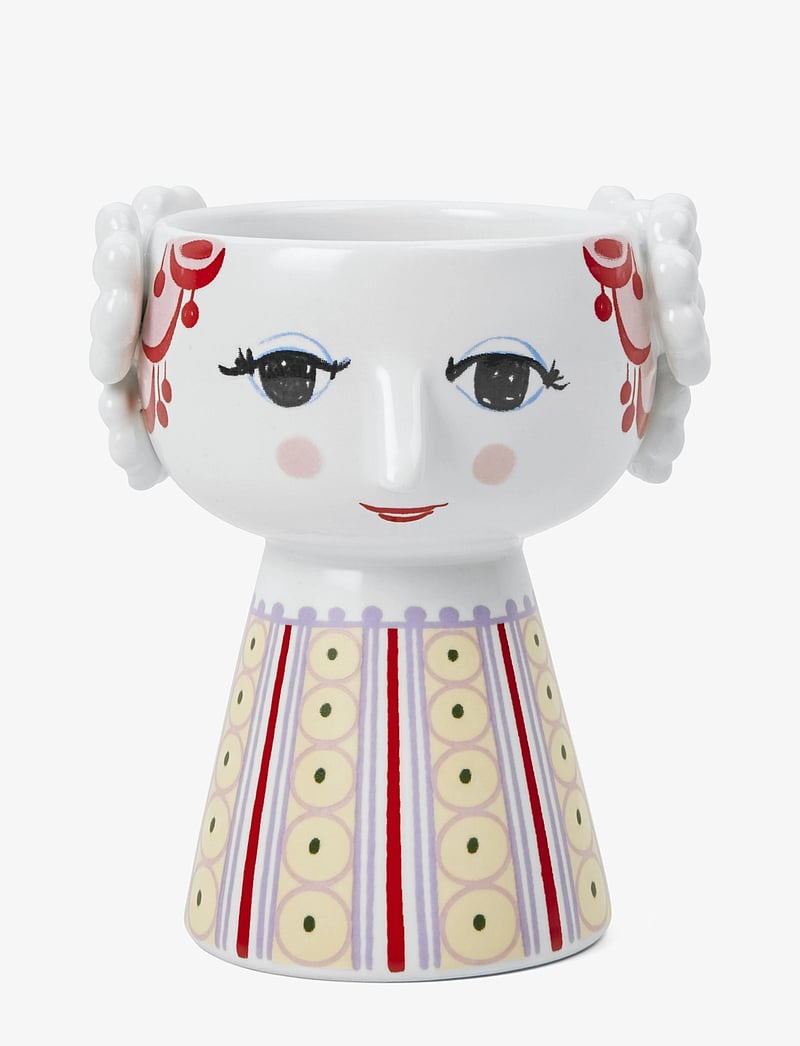 Bjørn Wiinblad - Eva Candle holder H9.5 cm lavender - candlesticks - lavender - 0