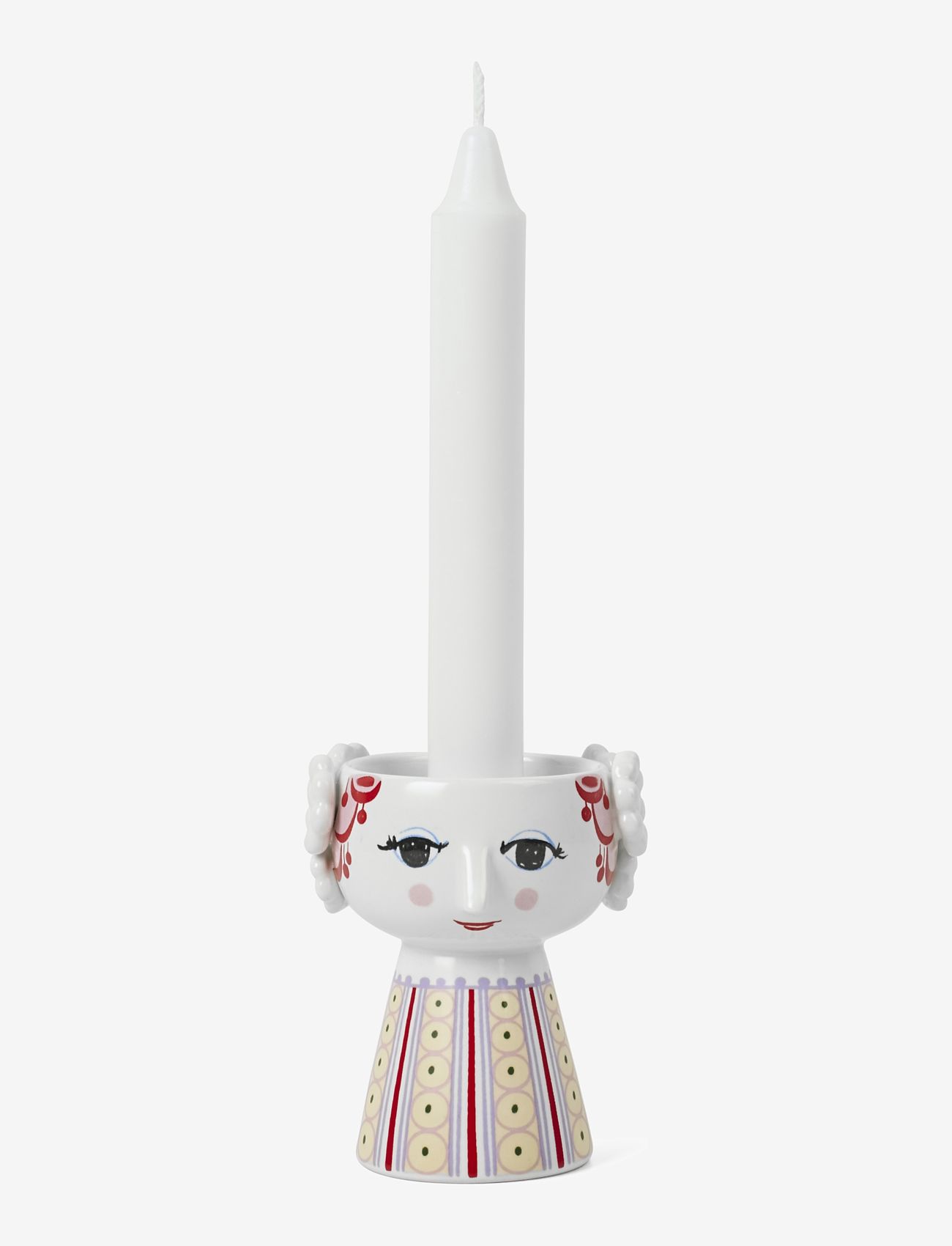 Bjørn Wiinblad - Eva Candle holder H9.5 cm lavender - candlesticks - lavender - 2