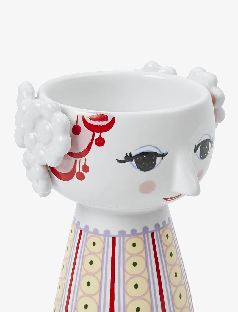 Bjørn Wiinblad - Eva Candle holder H9.5 cm lavender - candlesticks - lavender - 4