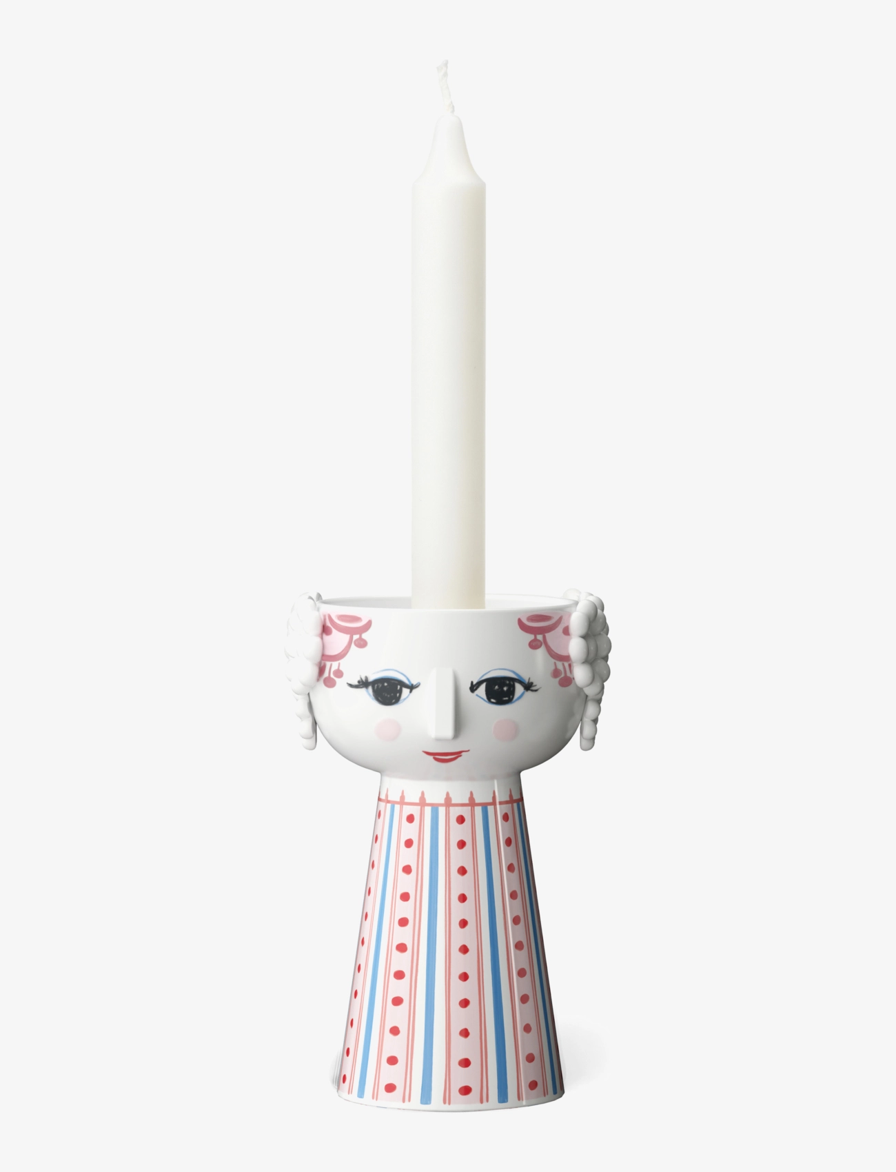 Bjørn Wiinblad - Eva Candle holder H14 cm dusty red - nach preis einkaufen - dusty red - 2