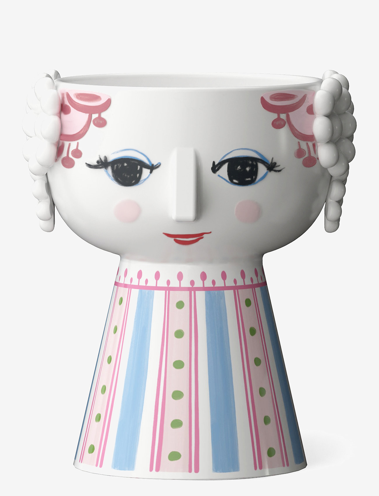 Bjørn Wiinblad - Eva Candle holder H9.5 cm pink - shop by price - pink - 0