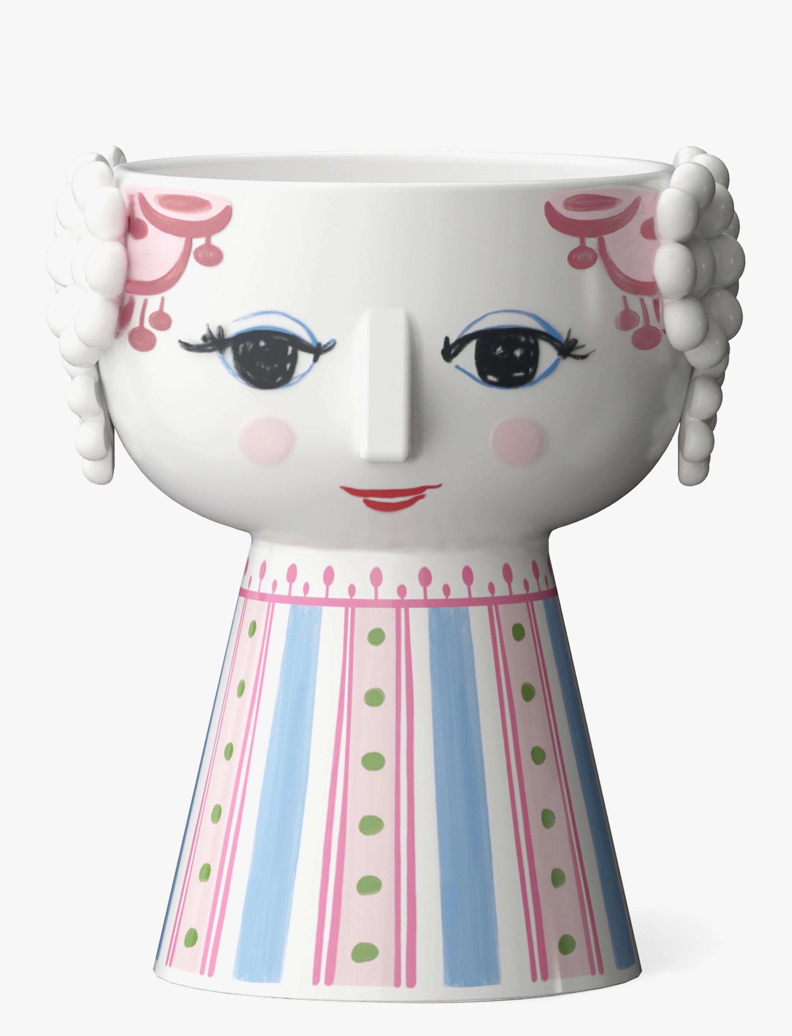 Bjørn Wiinblad Eva Ljusstake H9.5 cm rosa - Bjørn Wiinblad - PINK / pink/rose