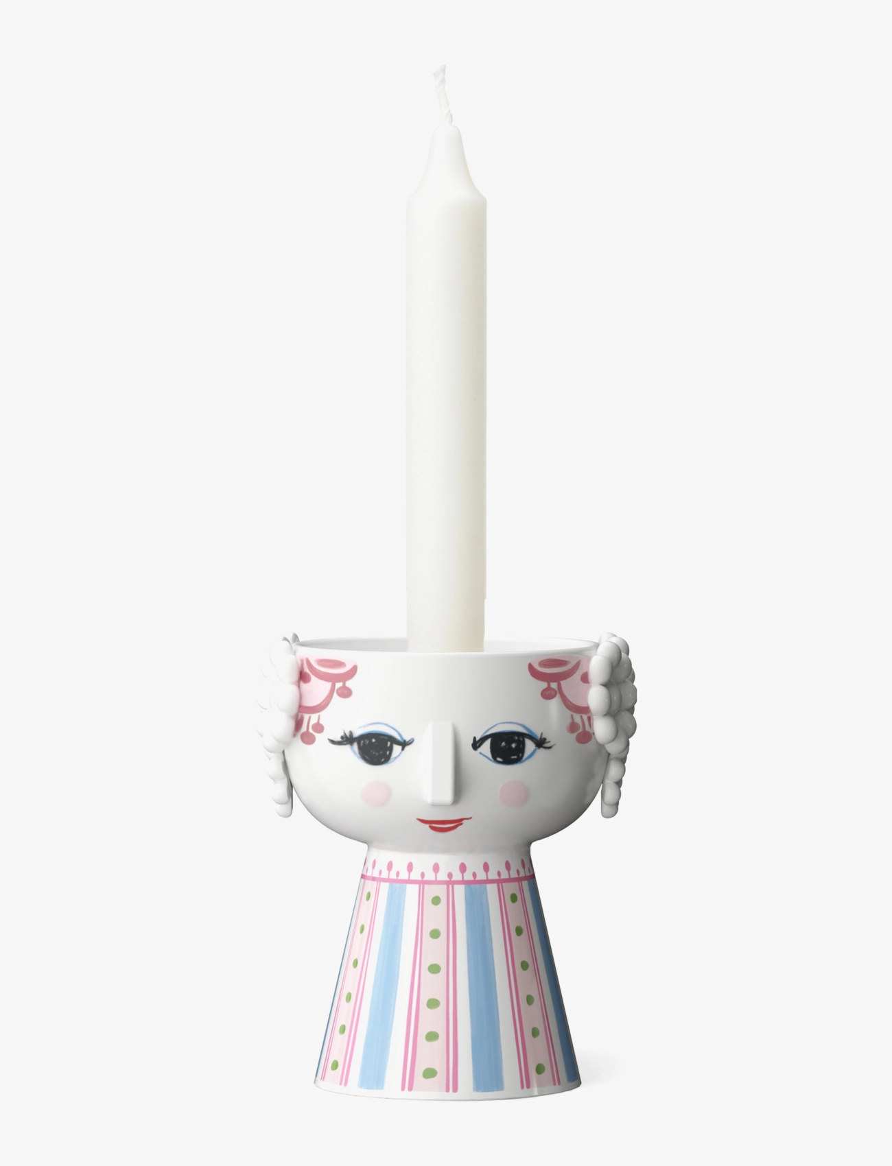 Bjørn Wiinblad - Eva Lysestake H9.5 cm pink - shop etter pris - pink - 2