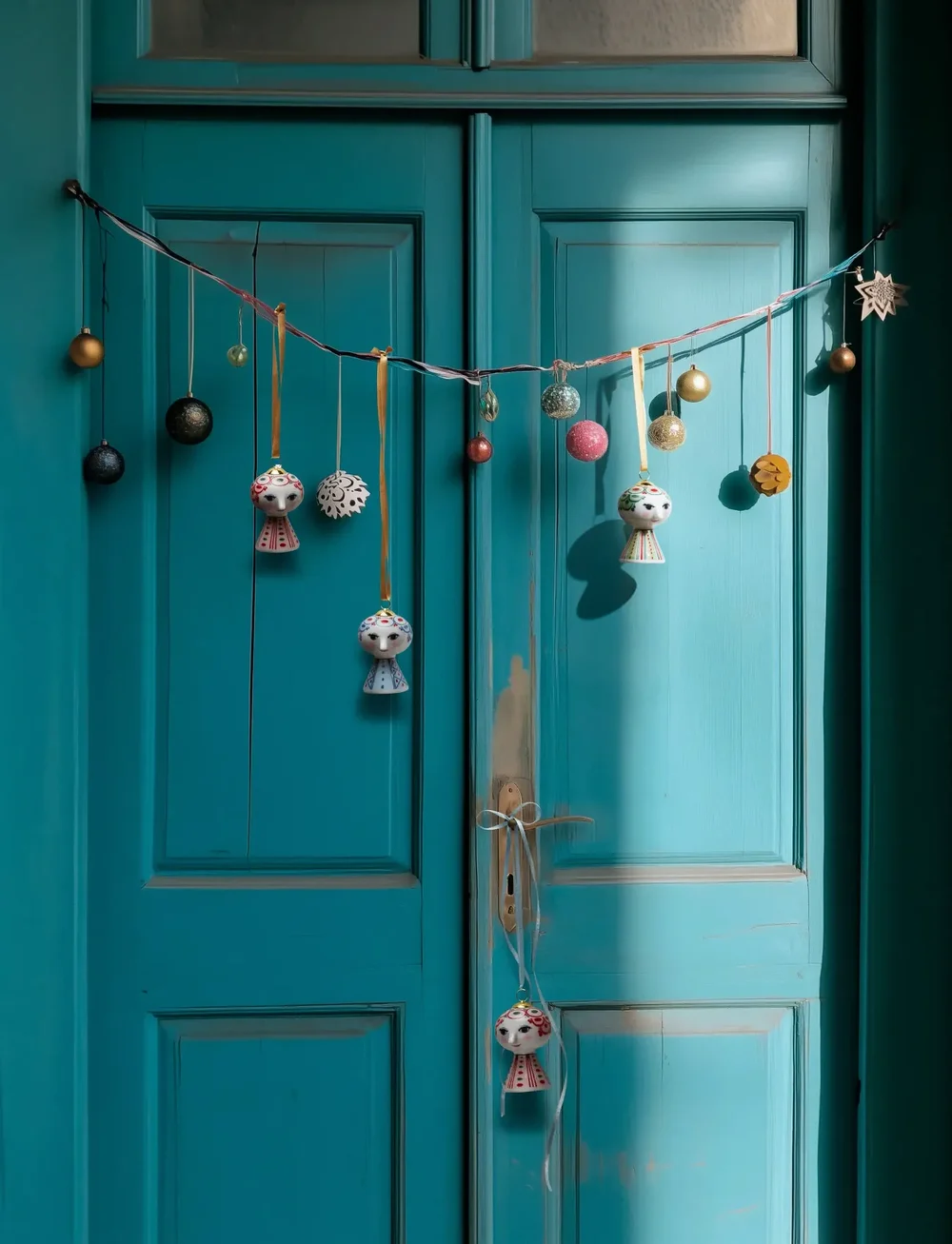 Bjørn Wiinblad - Eva Christmas Ornament 2025 blue - weihnachtskugeln - blue - 5