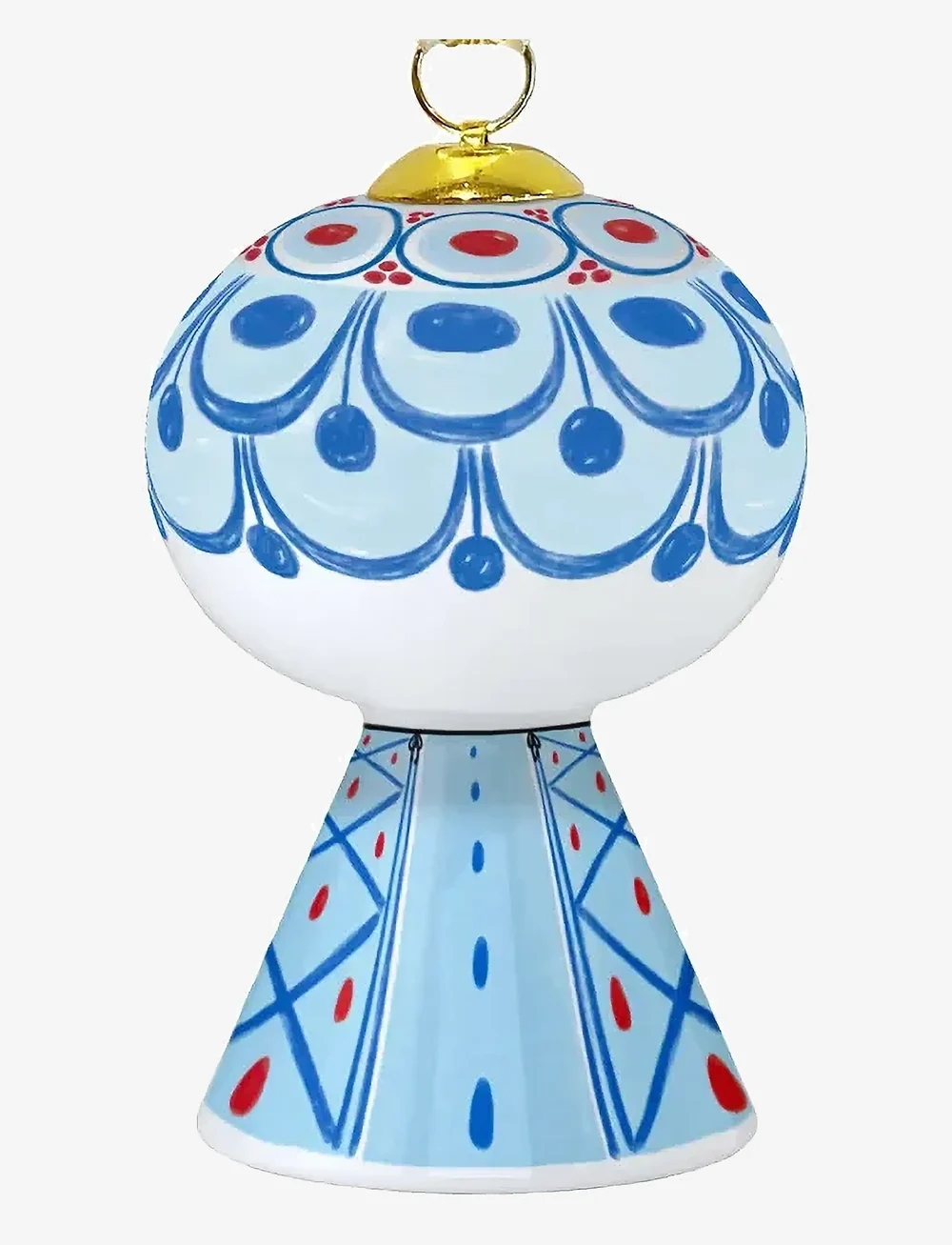 Bjørn Wiinblad - Eva Christmas Ornament 2025 blue - weihnachtskugeln - blue - 2
