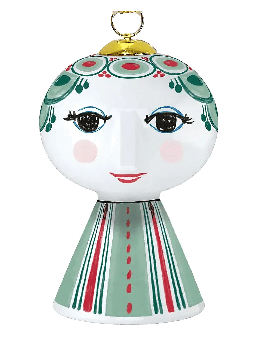 Bjørn Wiinblad - Eva Christmas Ornament 2025 green - green - 1