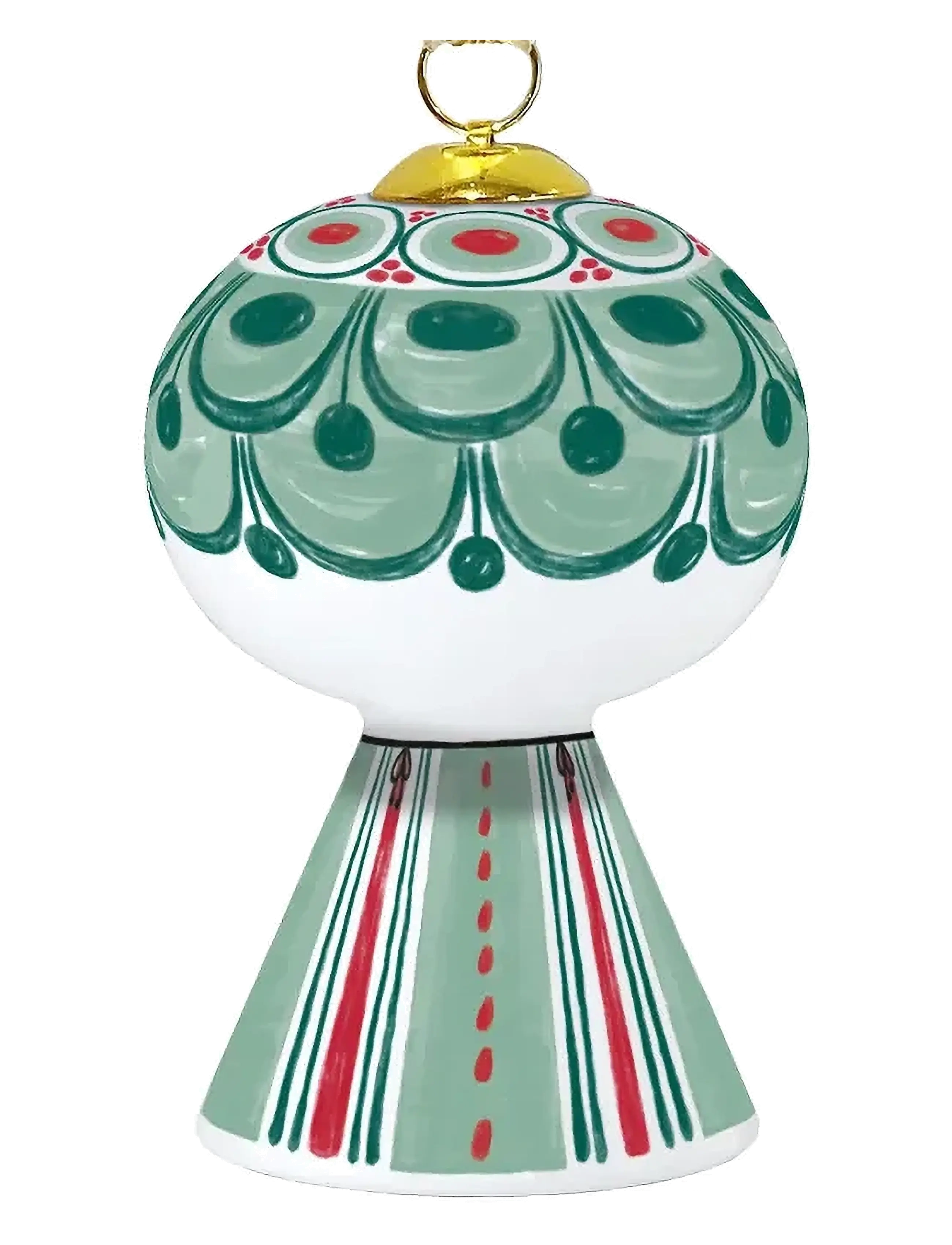 Bjørn Wiinblad - Eva Christmas Ornament 2025 green - green - 3