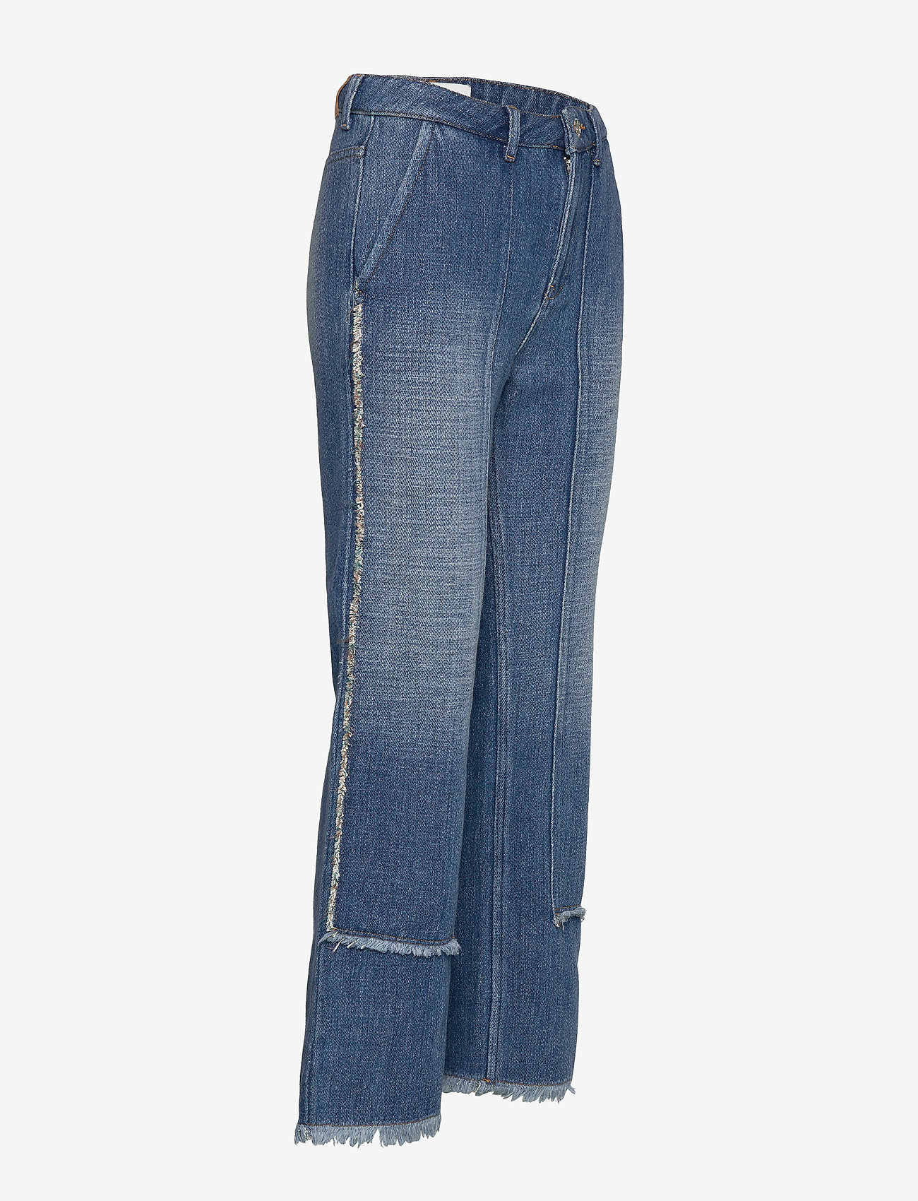 Blanche - Ameli - schlaghosen - indigo stone enzyme - 3