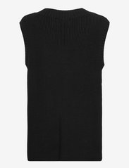 Blanche - Hybrid - knitted vests - black - 1