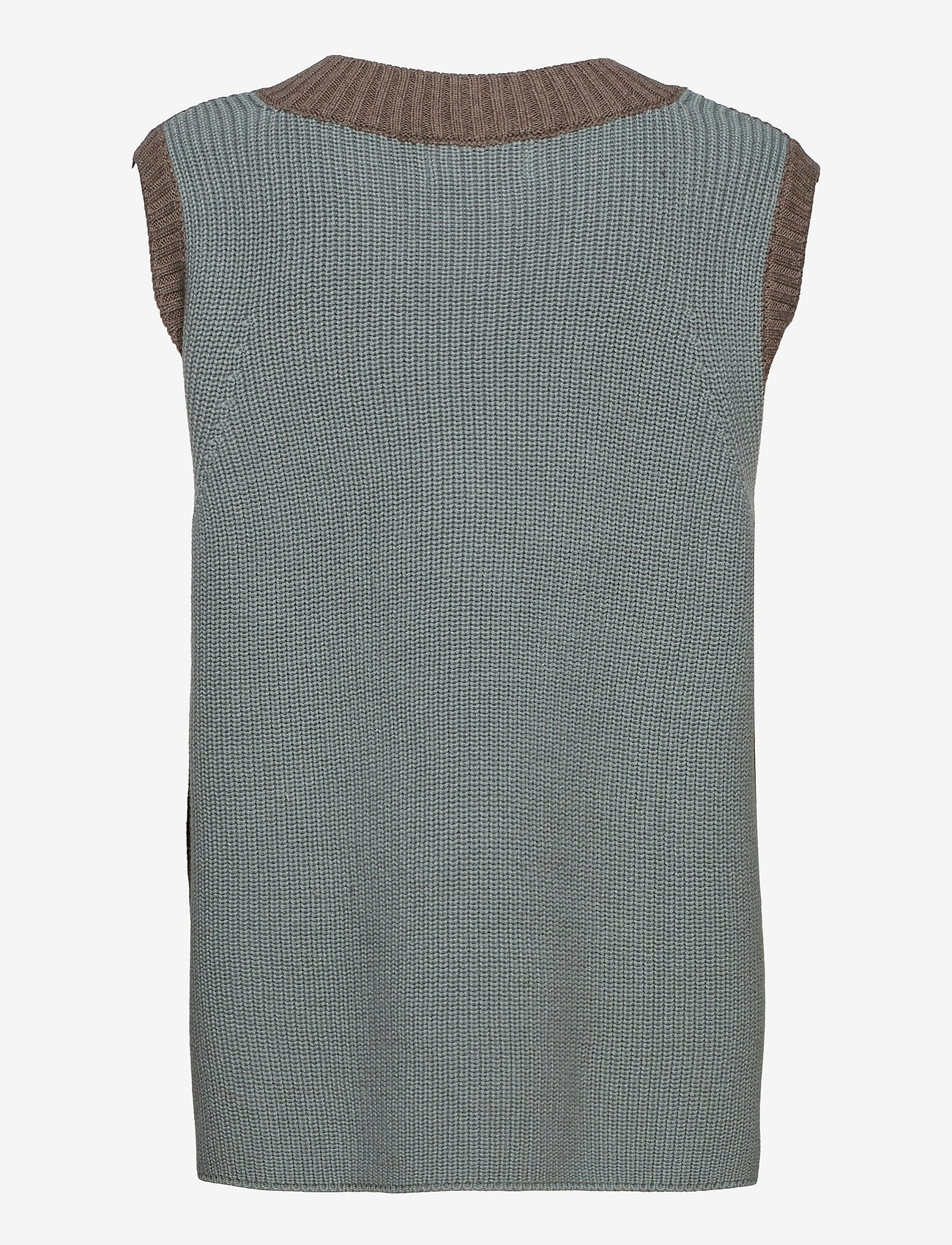 Blanche - Hybrid - knitted vests - major brown - 1