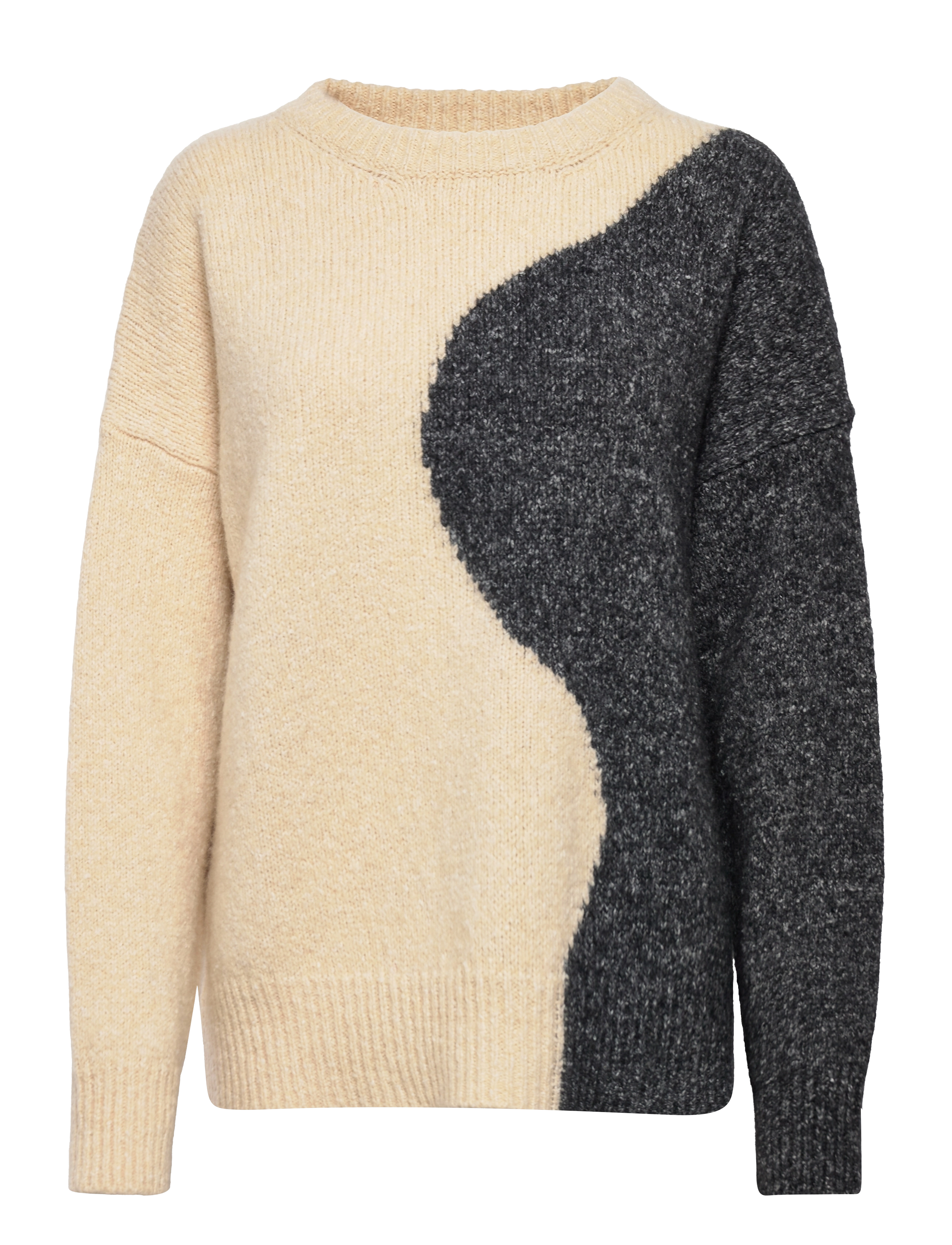 Blanche - Statement Knit Jumper - black - 0