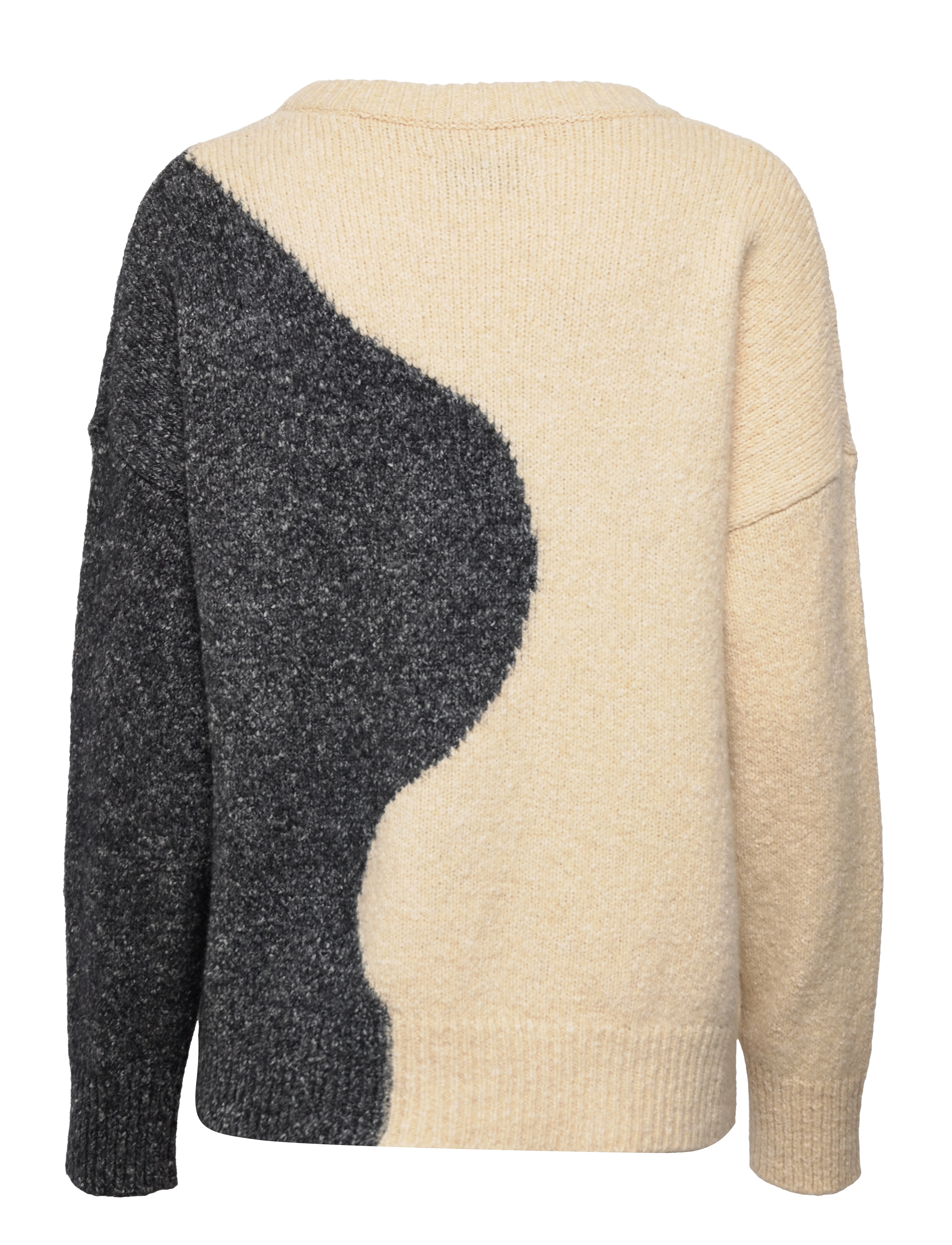 Blanche - Statement Knit Jumper - black - 1