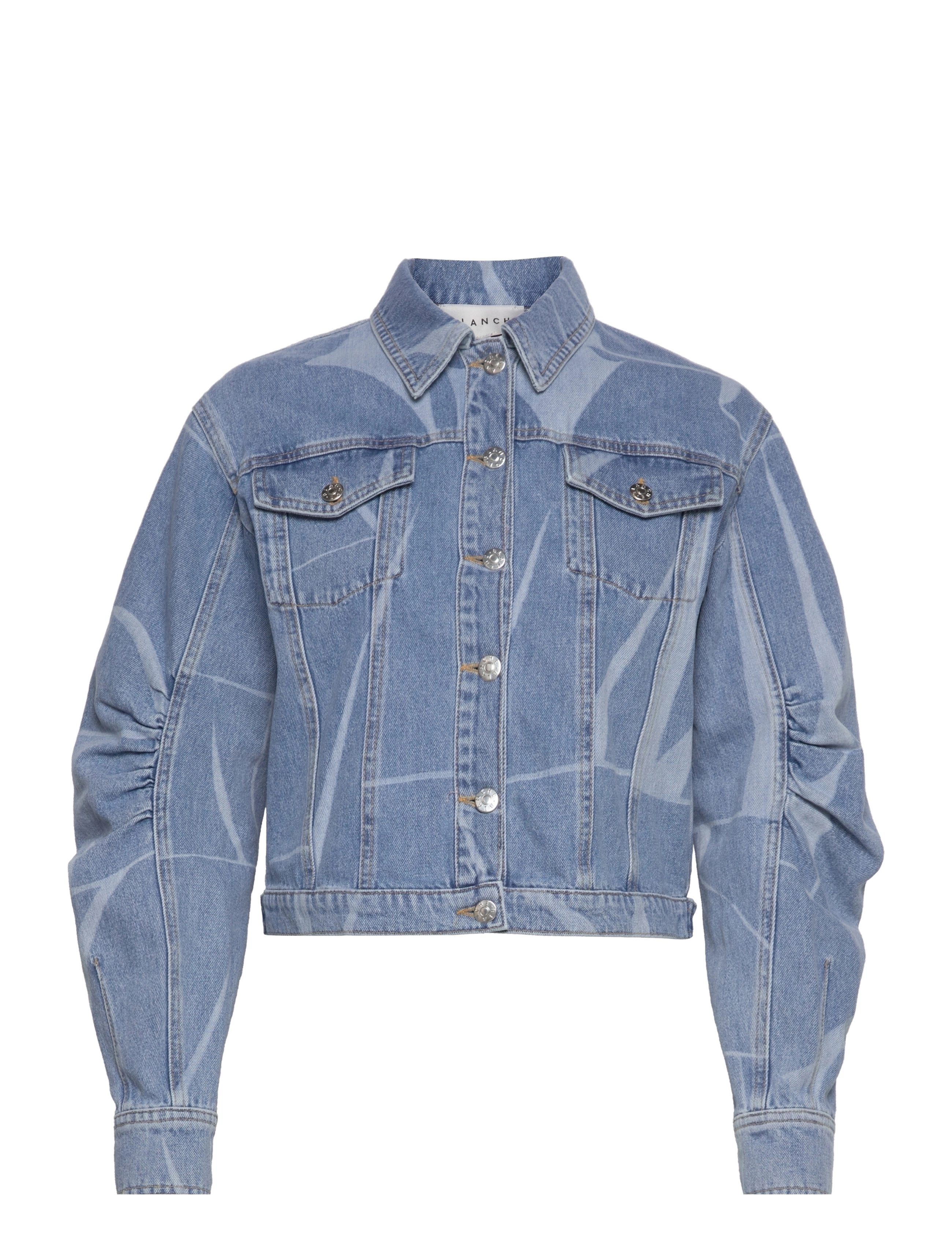 Blanche - Fade Denim Jacket - vintage blue - 0
