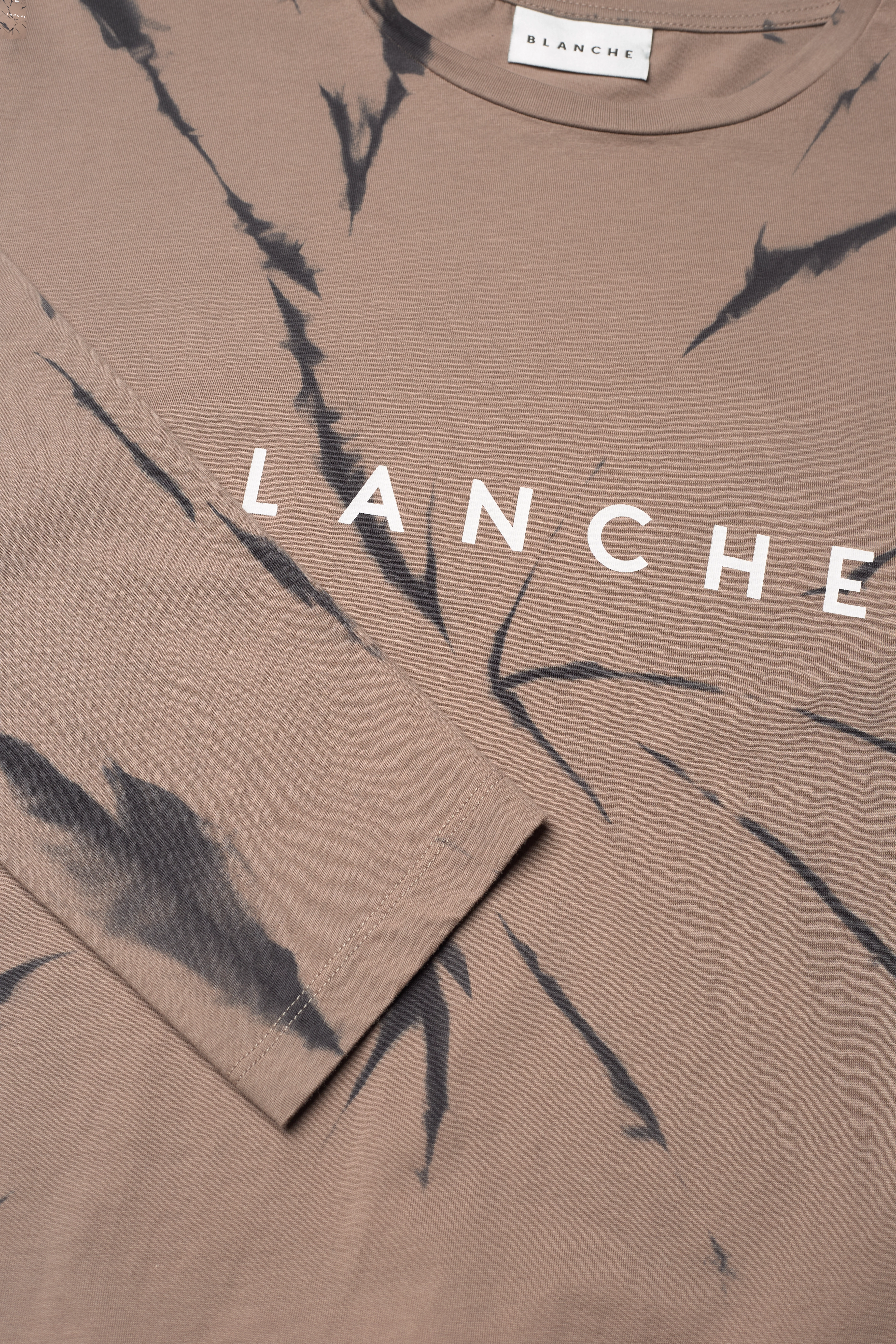 Blanche - Main LS Tie Dye LS - cinder - 3