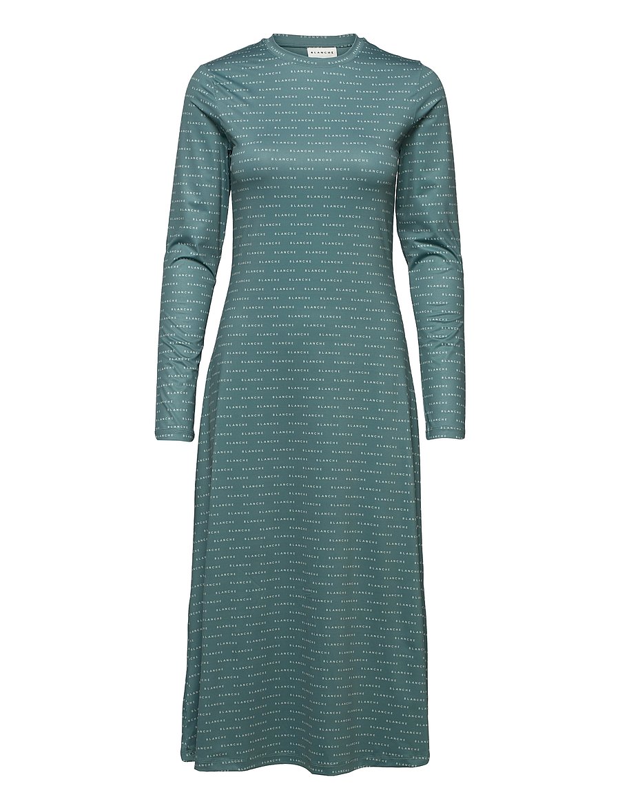 Blanche - Comfy Dress - midiklänningar - north atlantic - 0