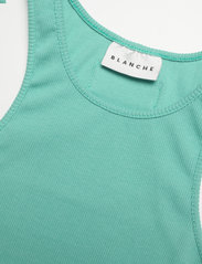 Blanche - Rosa Rib Tank - t-shirt & tops - agate green - 3