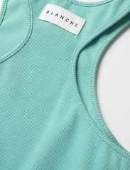 Blanche - Rosa Rib Tank - t-shirt & tops - agate green - 4