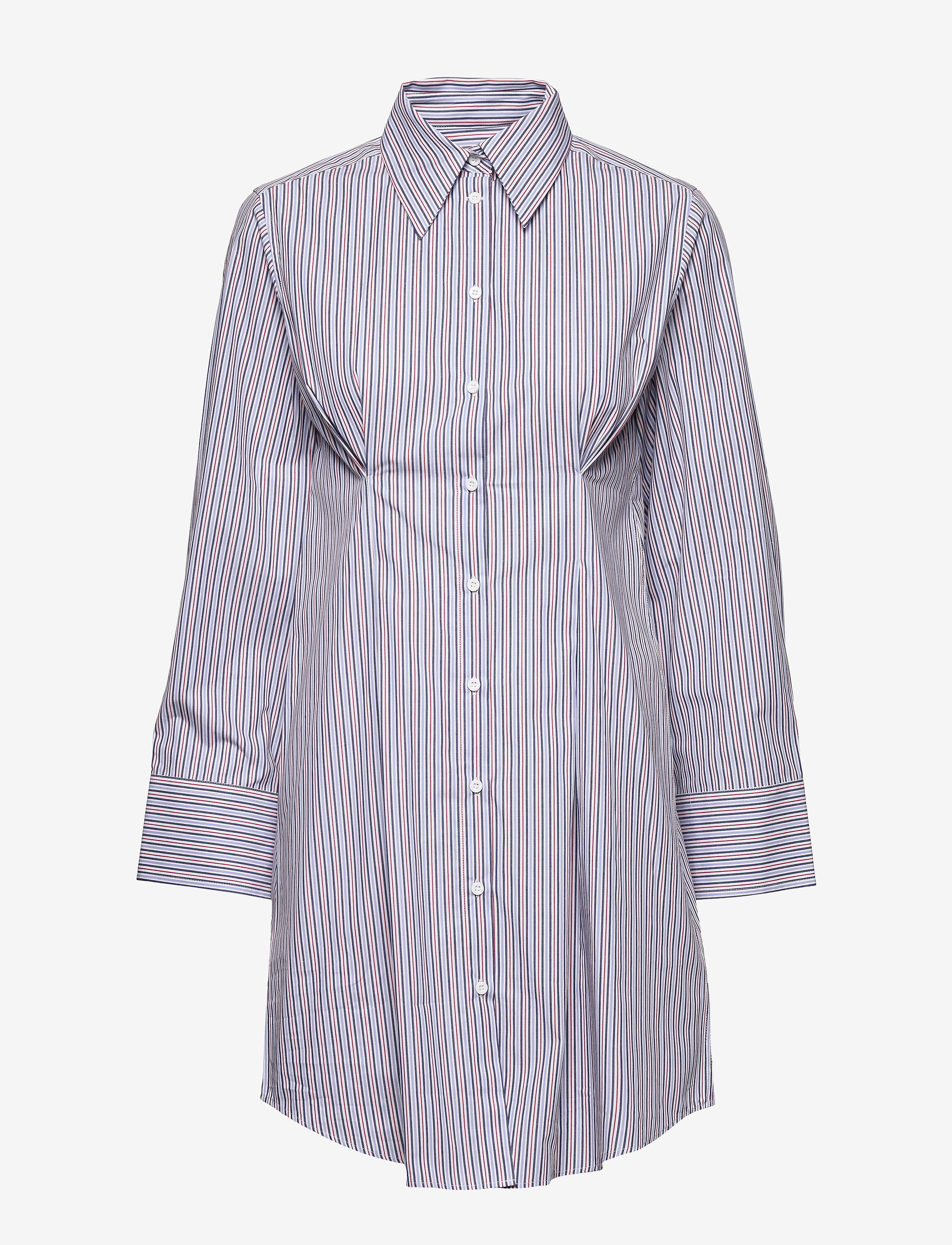 Blanche - Marilyn Shirt Dress - dove blue - 0