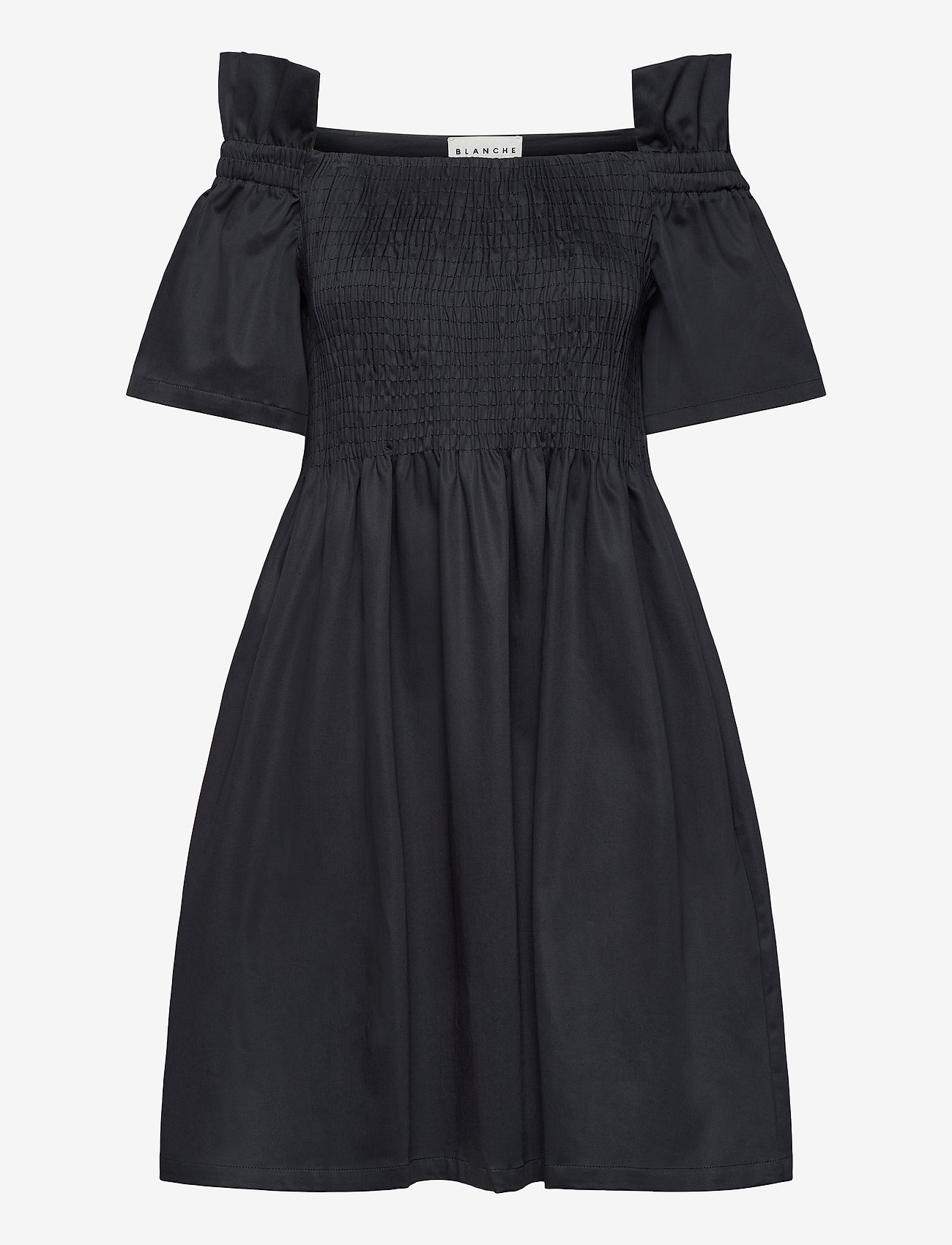 Blanche - Ciola Smock Dress - festkläder till outletpriser - graphite - 0