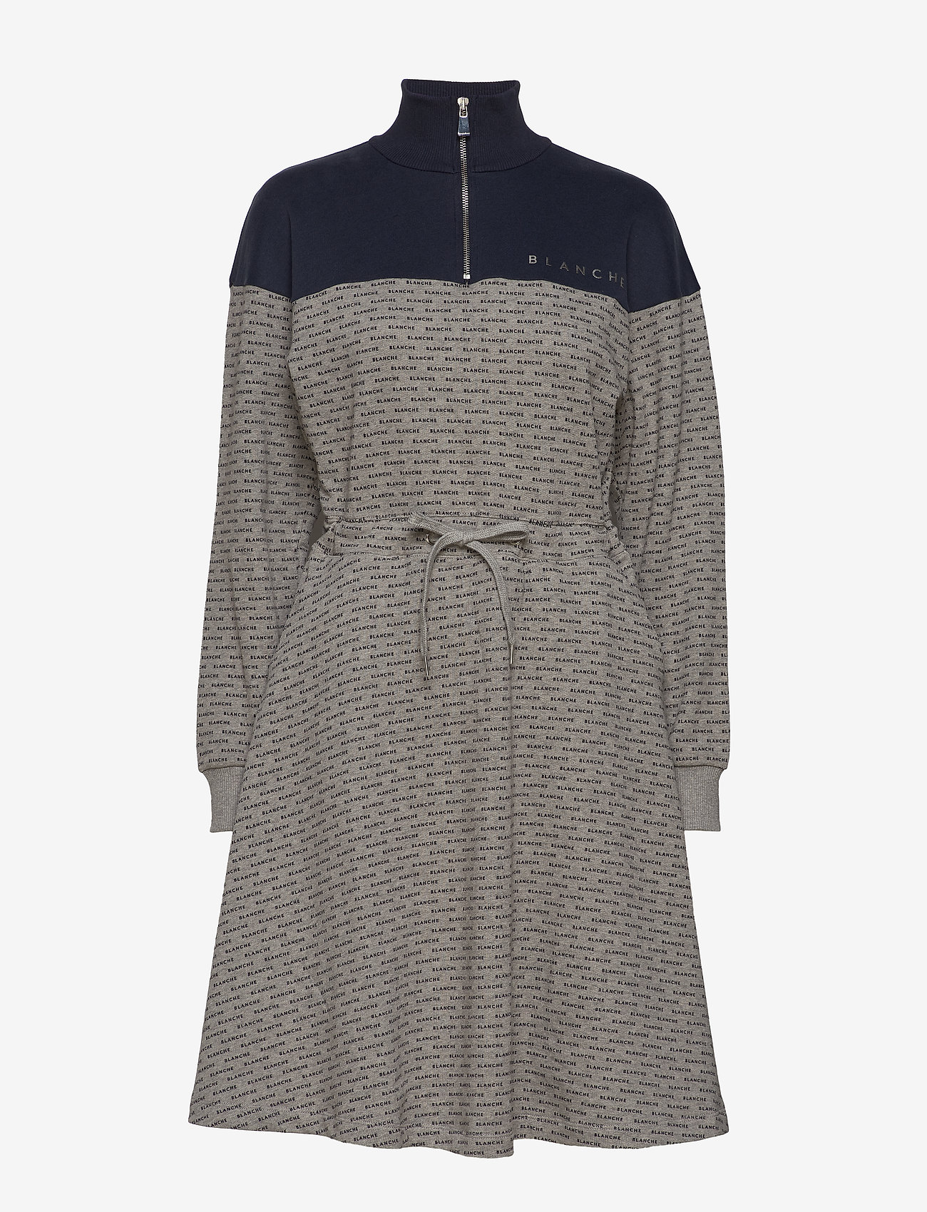 Blanche - Nanne Dress - light grey melange - 0