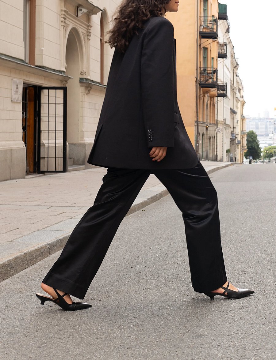 Blankens - The Julie - högklackade slingbacks - black - 0