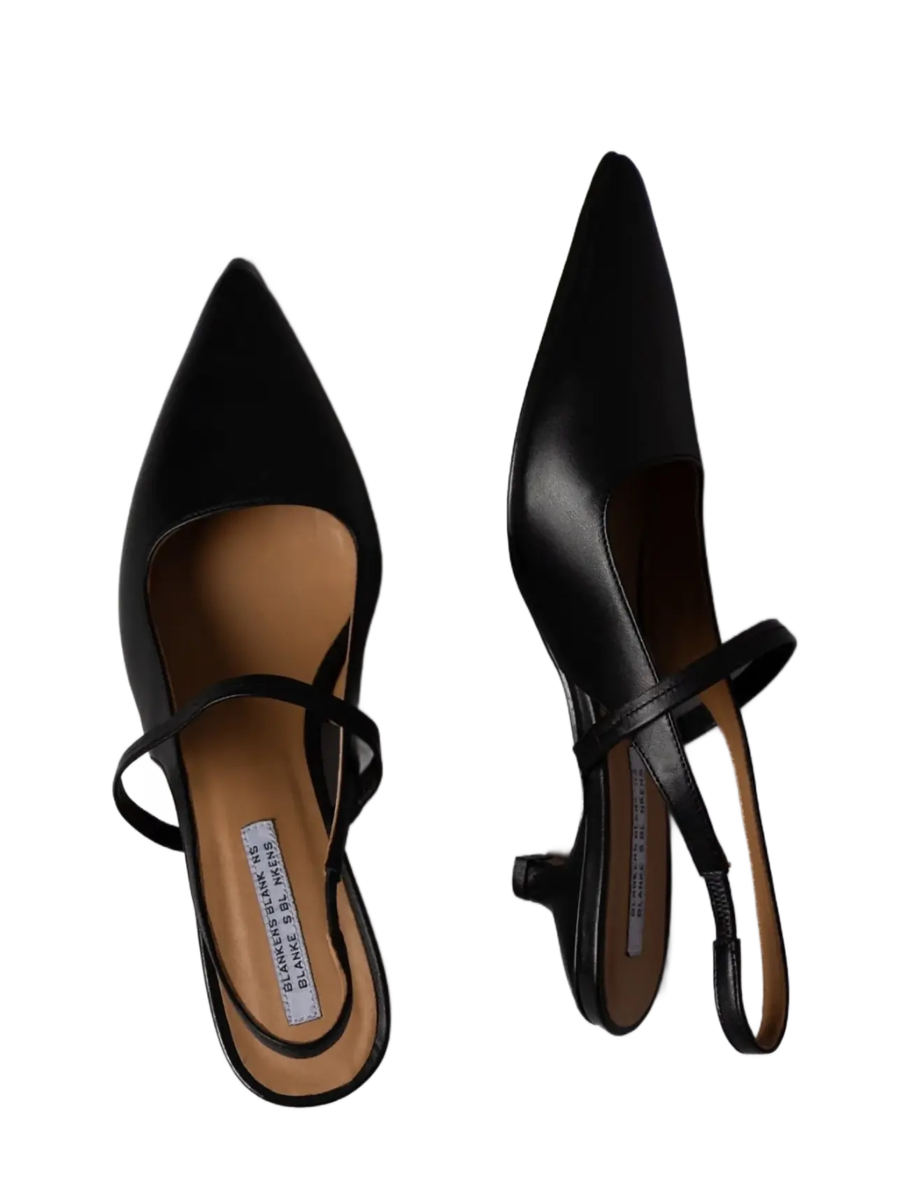 Blankens - The Julie - högklackade slingbacks - black - 4
