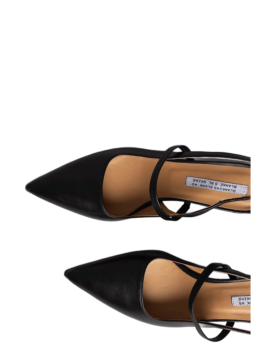 Blankens - The Julie - högklackade slingbacks - black - 5