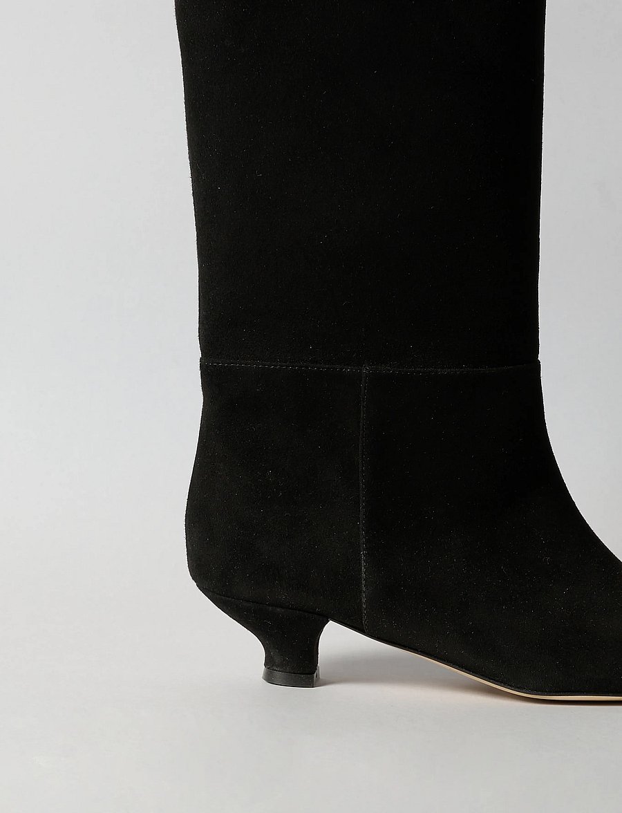 Blankens - The Sydney - knähöga stövlar - black - 4