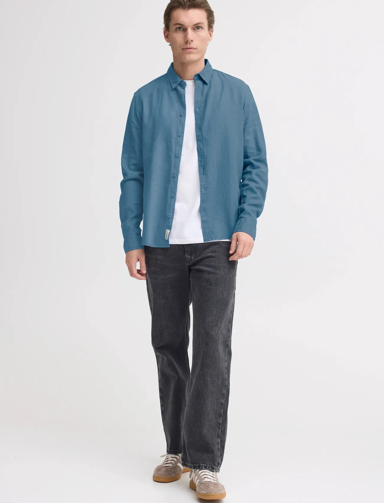 Blend Bhbobby Linen L/S - - S 1