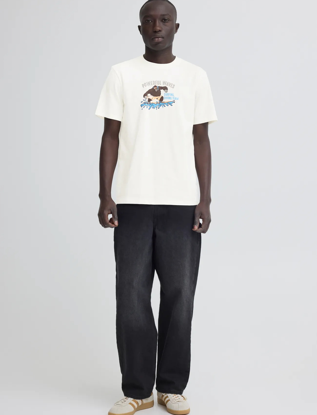 Blend Bhkarsten Funny S/S Tee - - S 1