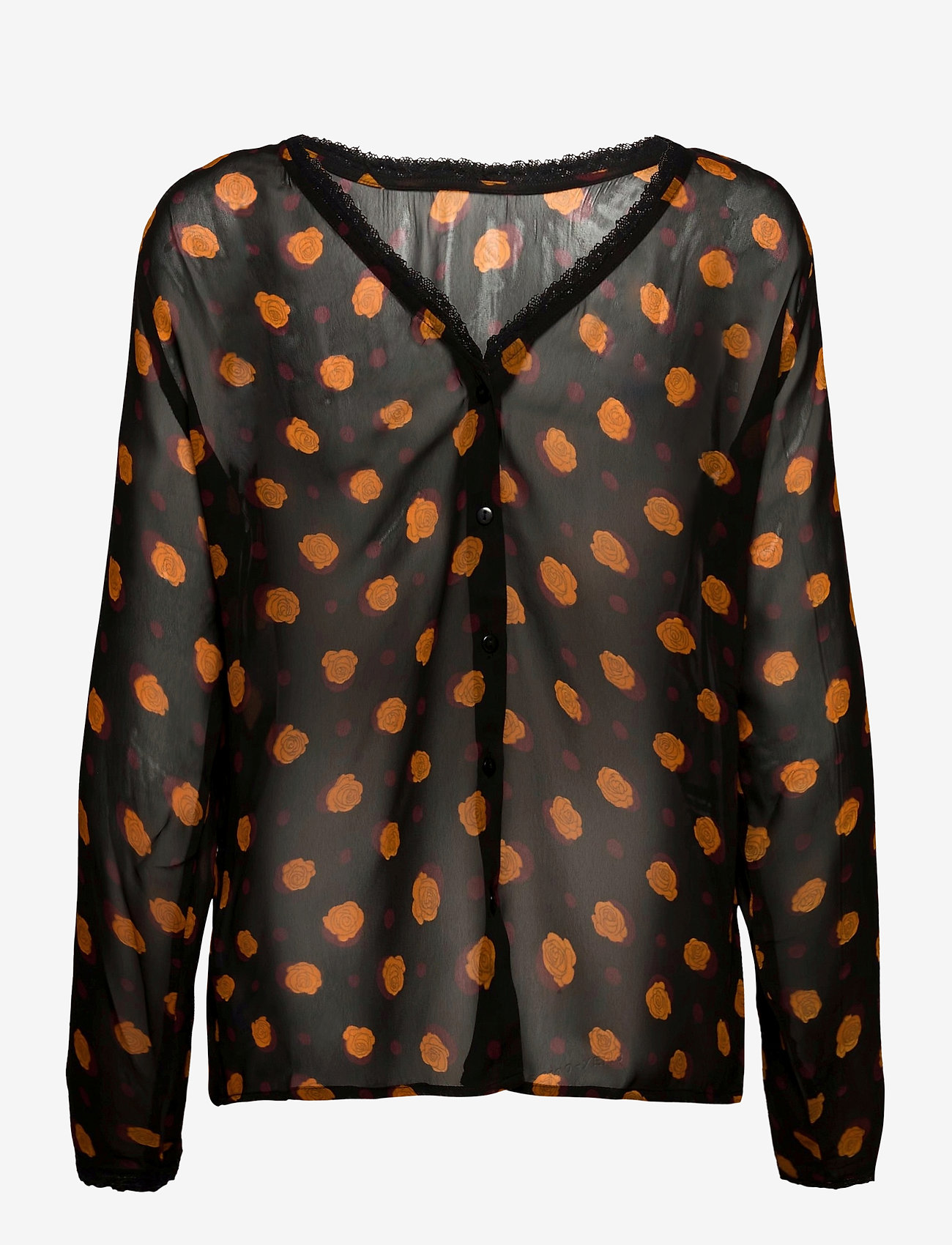 Blend She - BSHELIA R BL - langärmlige blusen - printed - 1