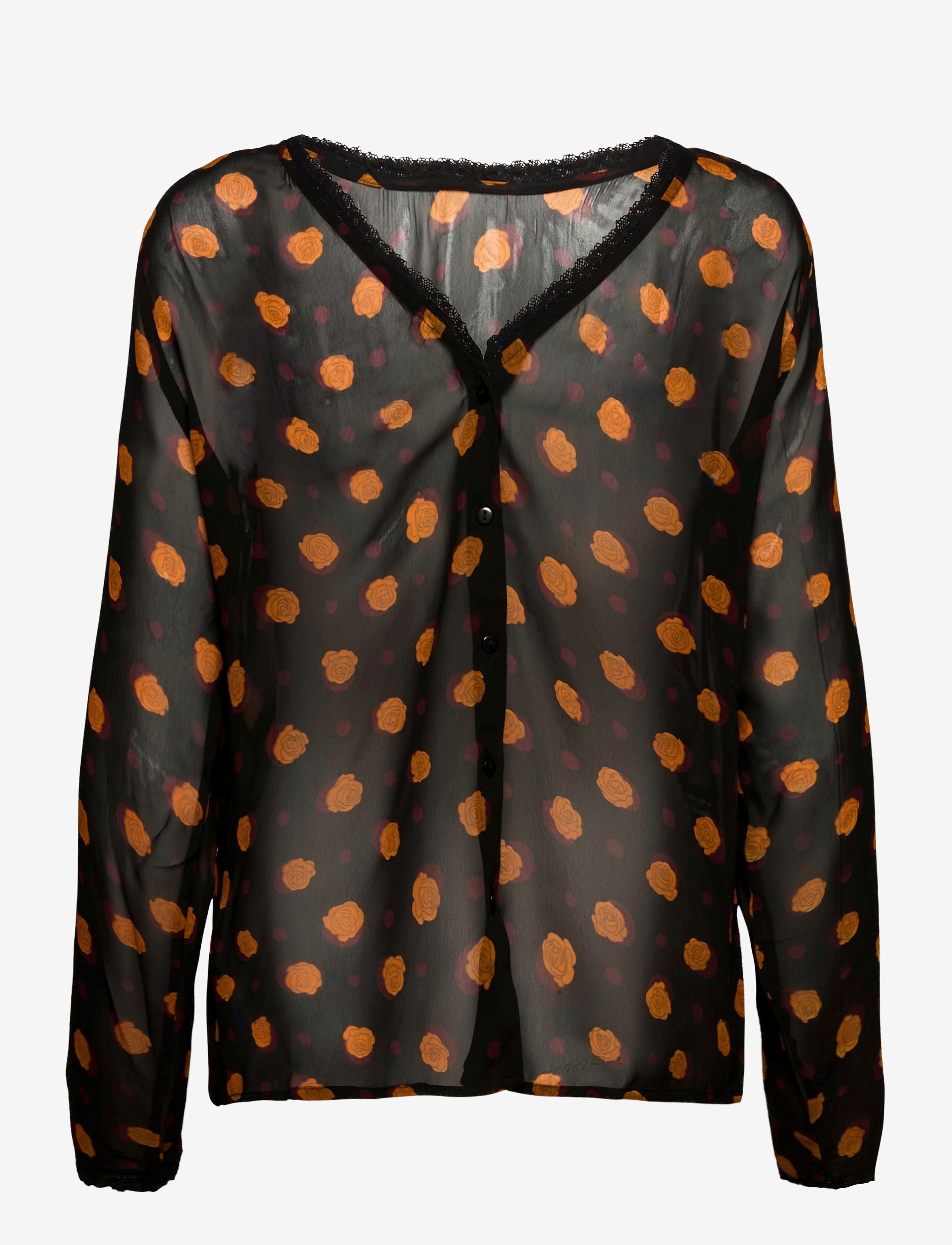 Blend She - BSHELIA R BL - langærmede bluser - printed - 1