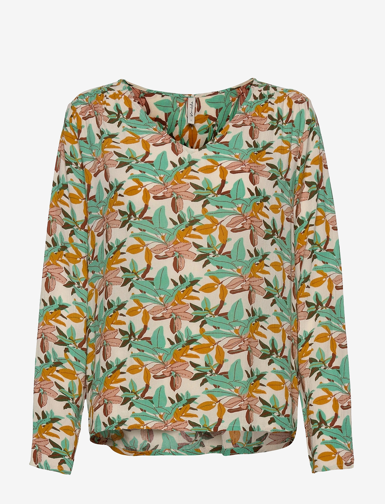 Blend She - BSMASHU R BL - long-sleeved blouses - printed - 0